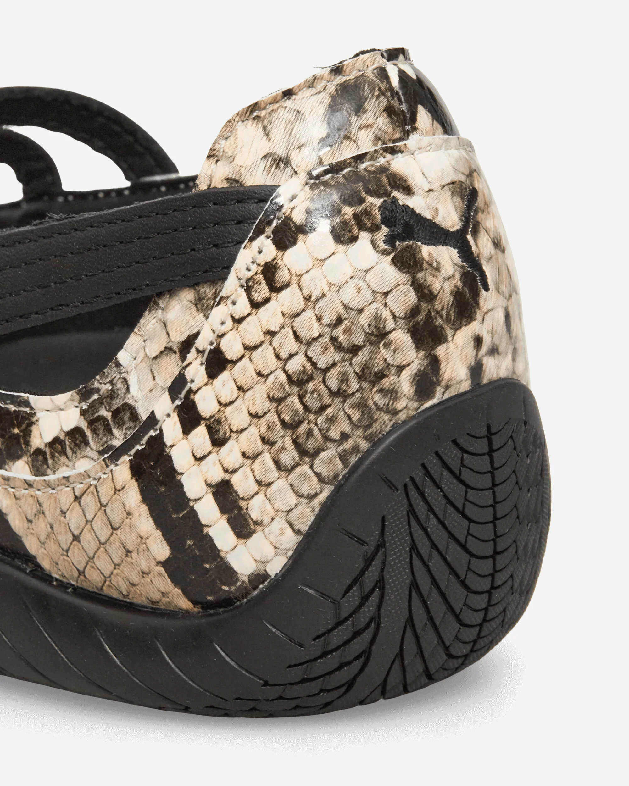 Women's Speedcat Ballet Snake Print Shoes Black / Vapor Gray - Image 6