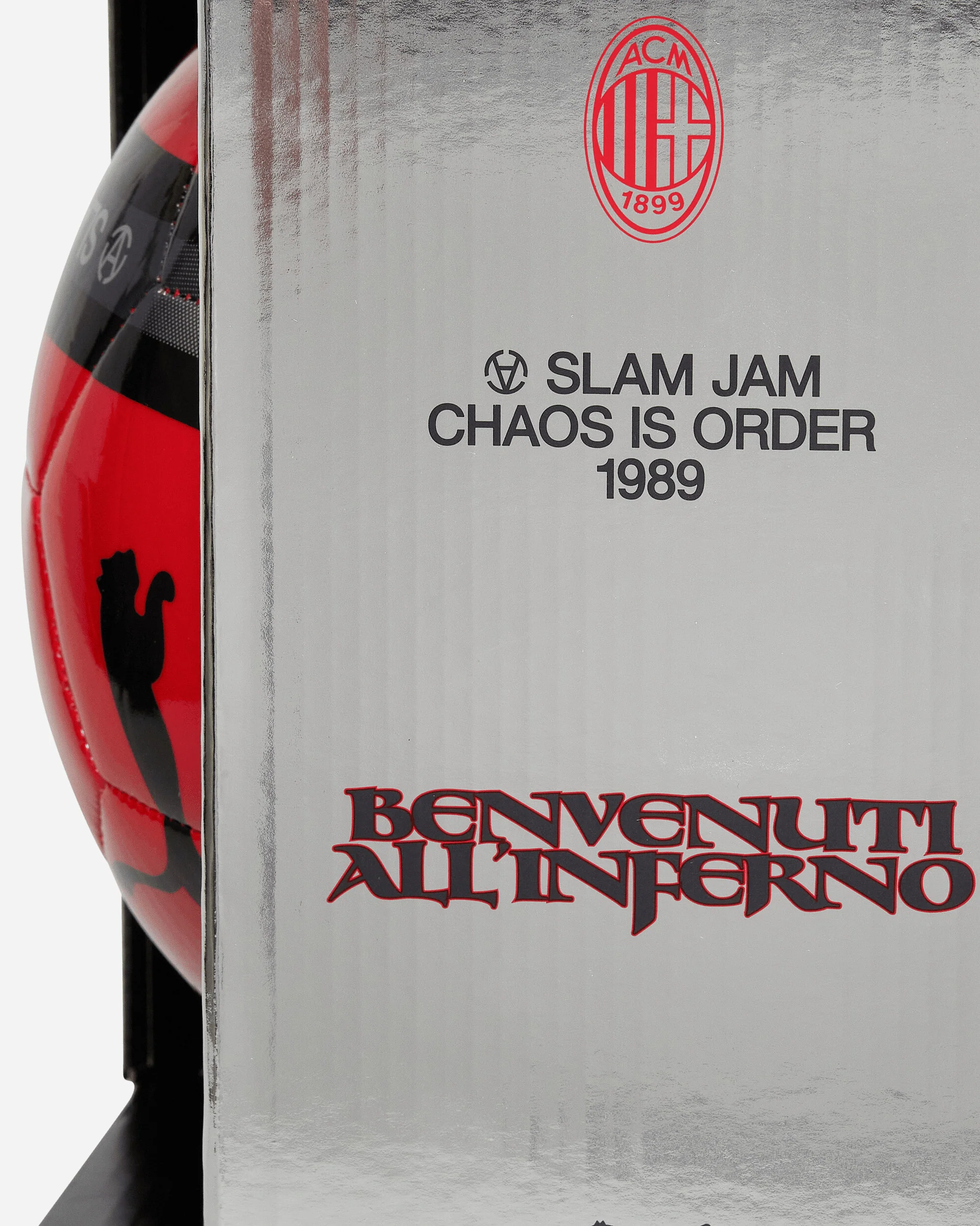 AC Milan x Slam Jam Football For All Time Red / Black - Image 11