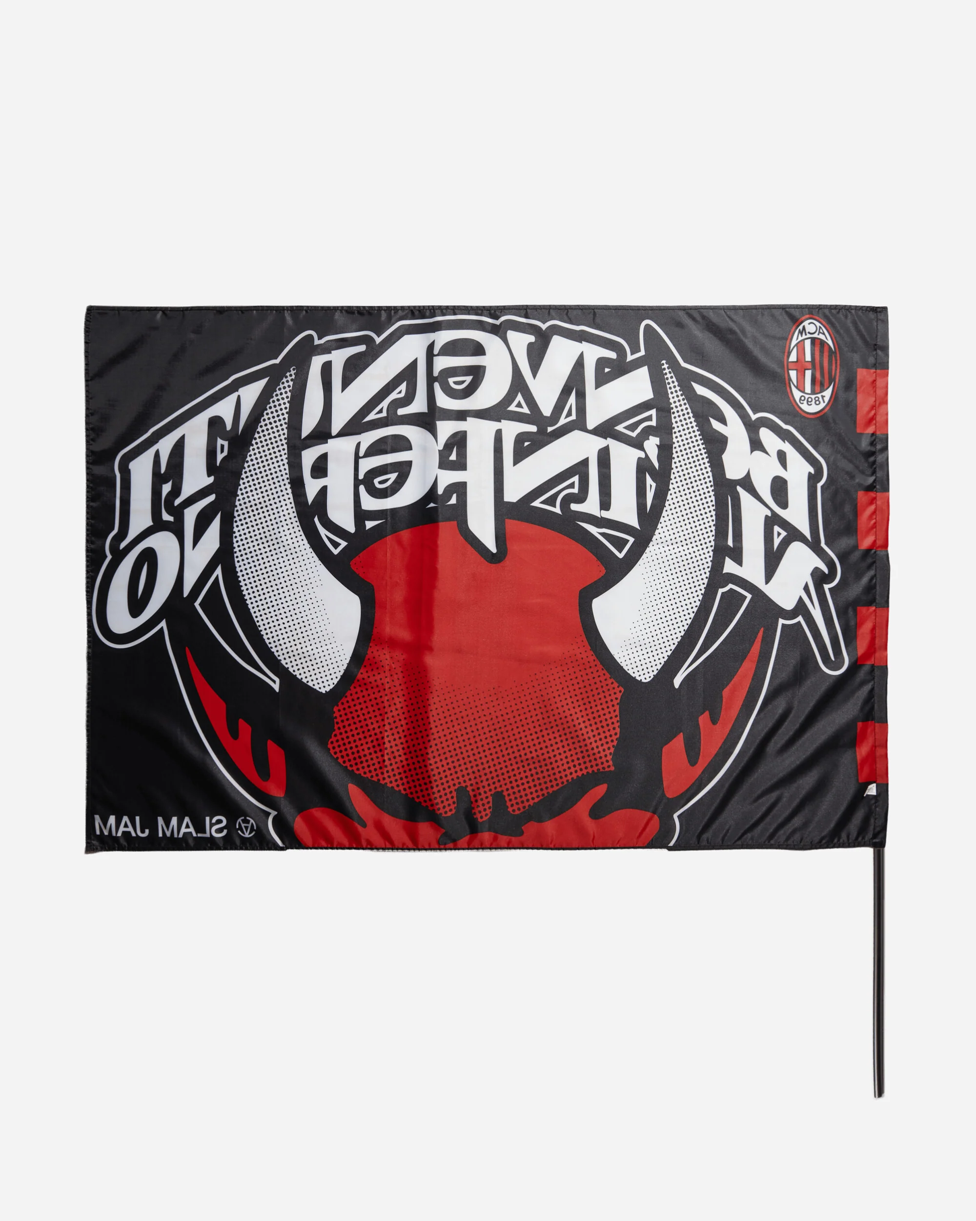 AC Milan x Slam Jam Big Flag Black - Image 3