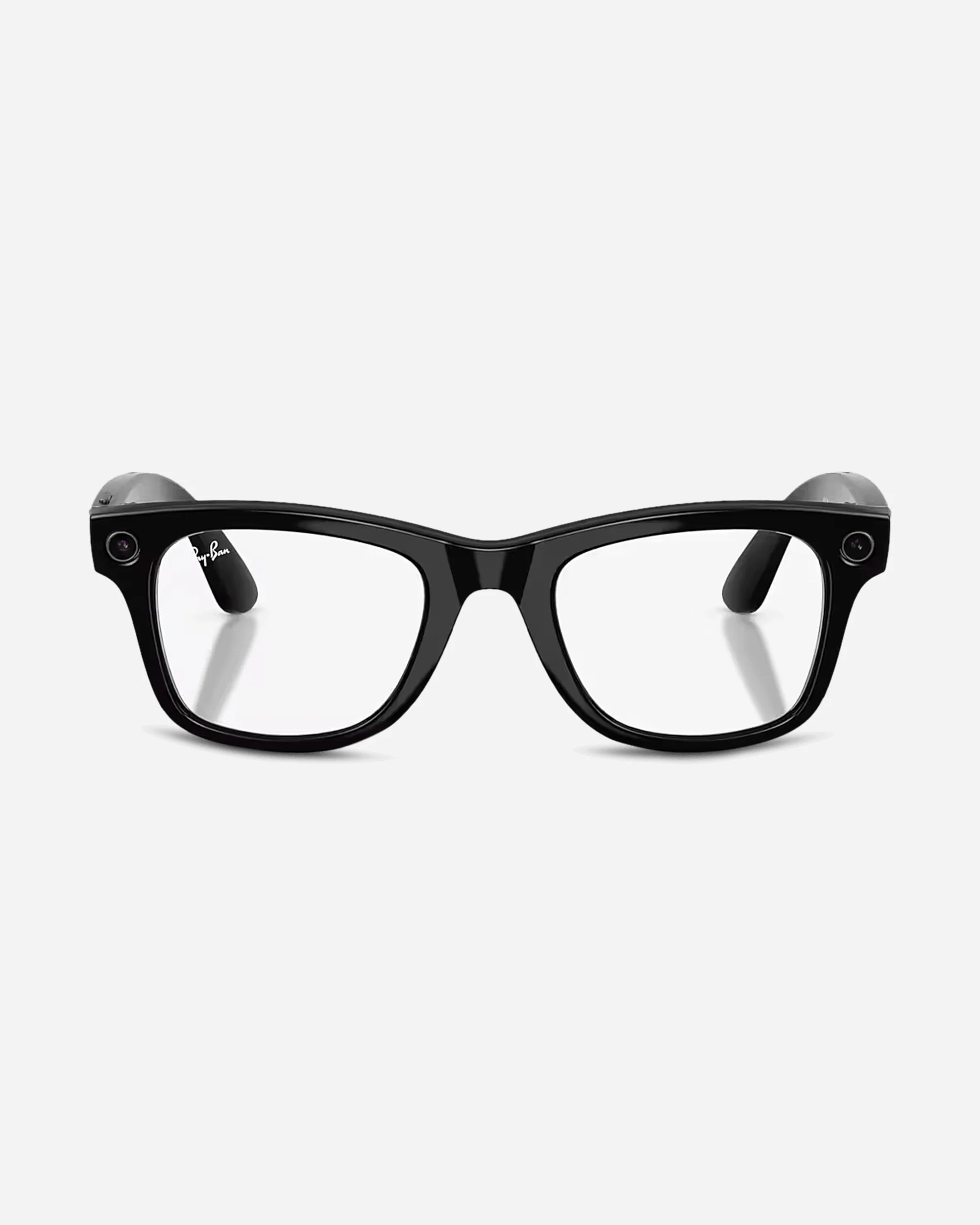 Wayfarer Gen 2 Sunglasses Shiny Black / Clear / Graphite Green Transitions - Image 2