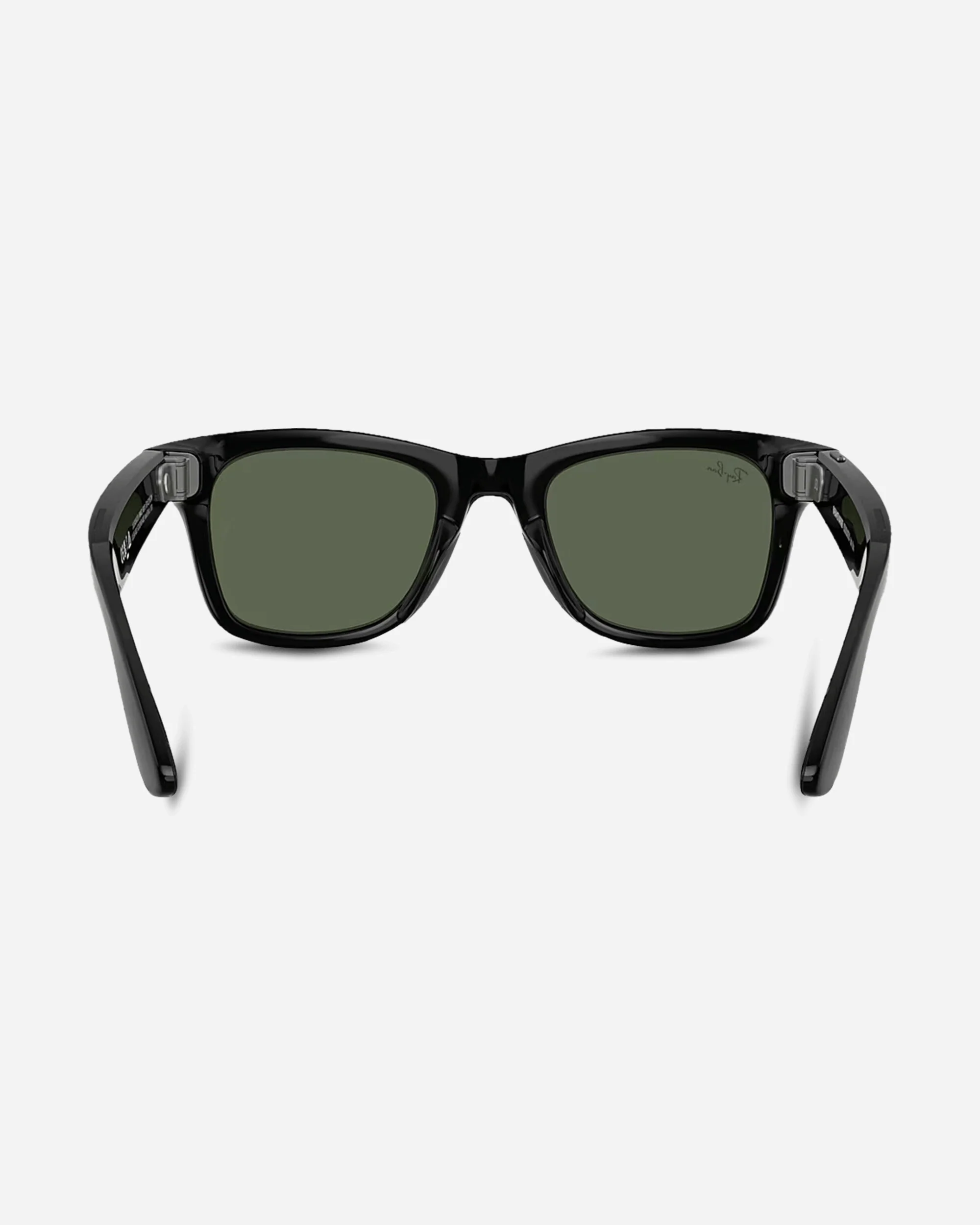 Wayfarer Gen 2 Sunglasses Shiny Black / G-15 Green - Image 4