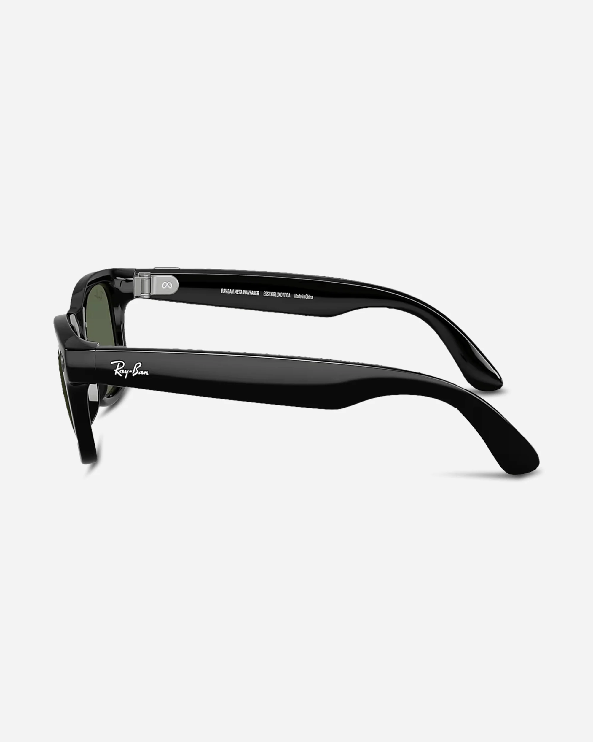 Wayfarer Gen 2 Sunglasses Shiny Black / G-15 Green - Image 5