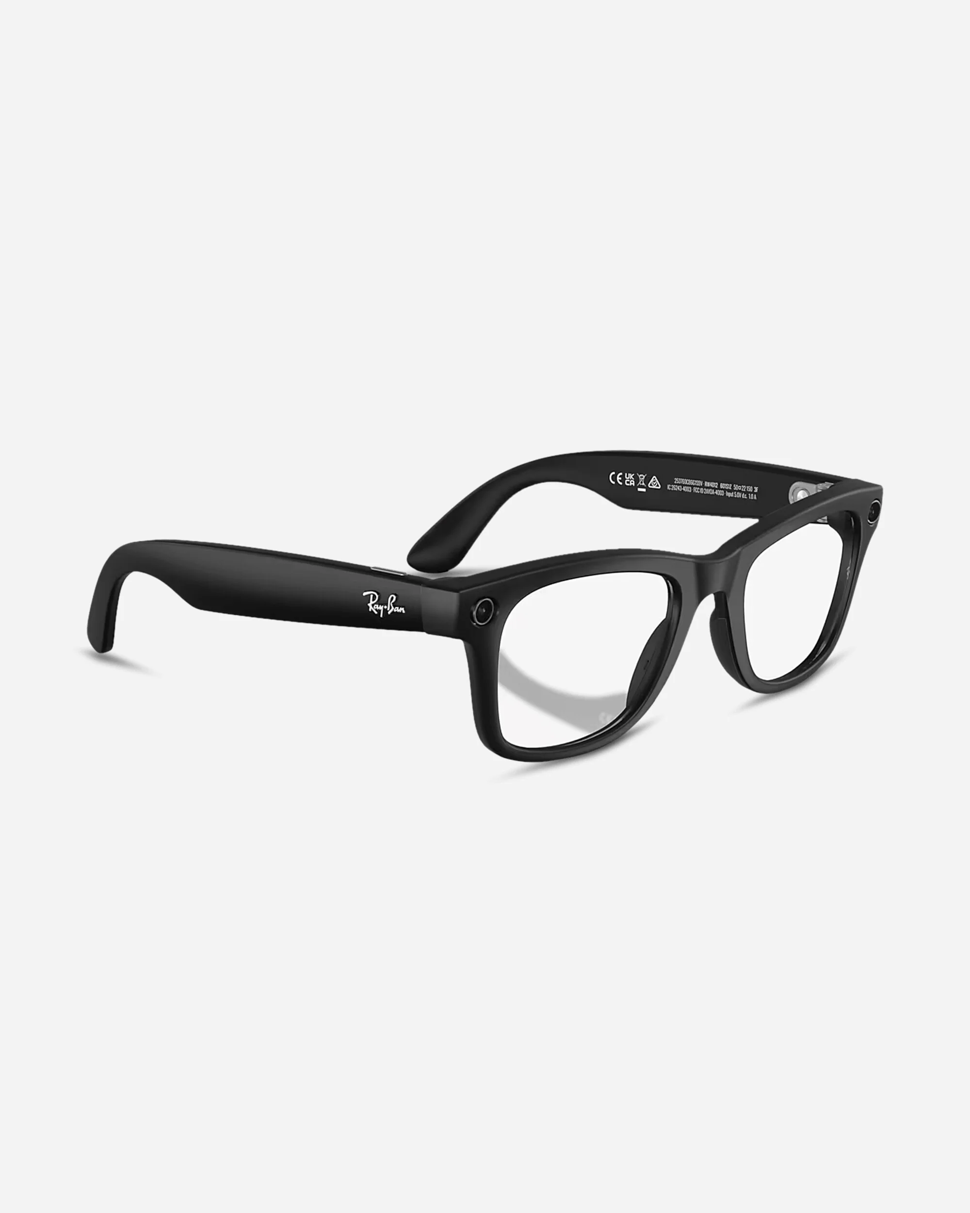 Wayfarer Gen 2 Sunglasses Shiny Black / Clear / Grey Transitions - Image 7
