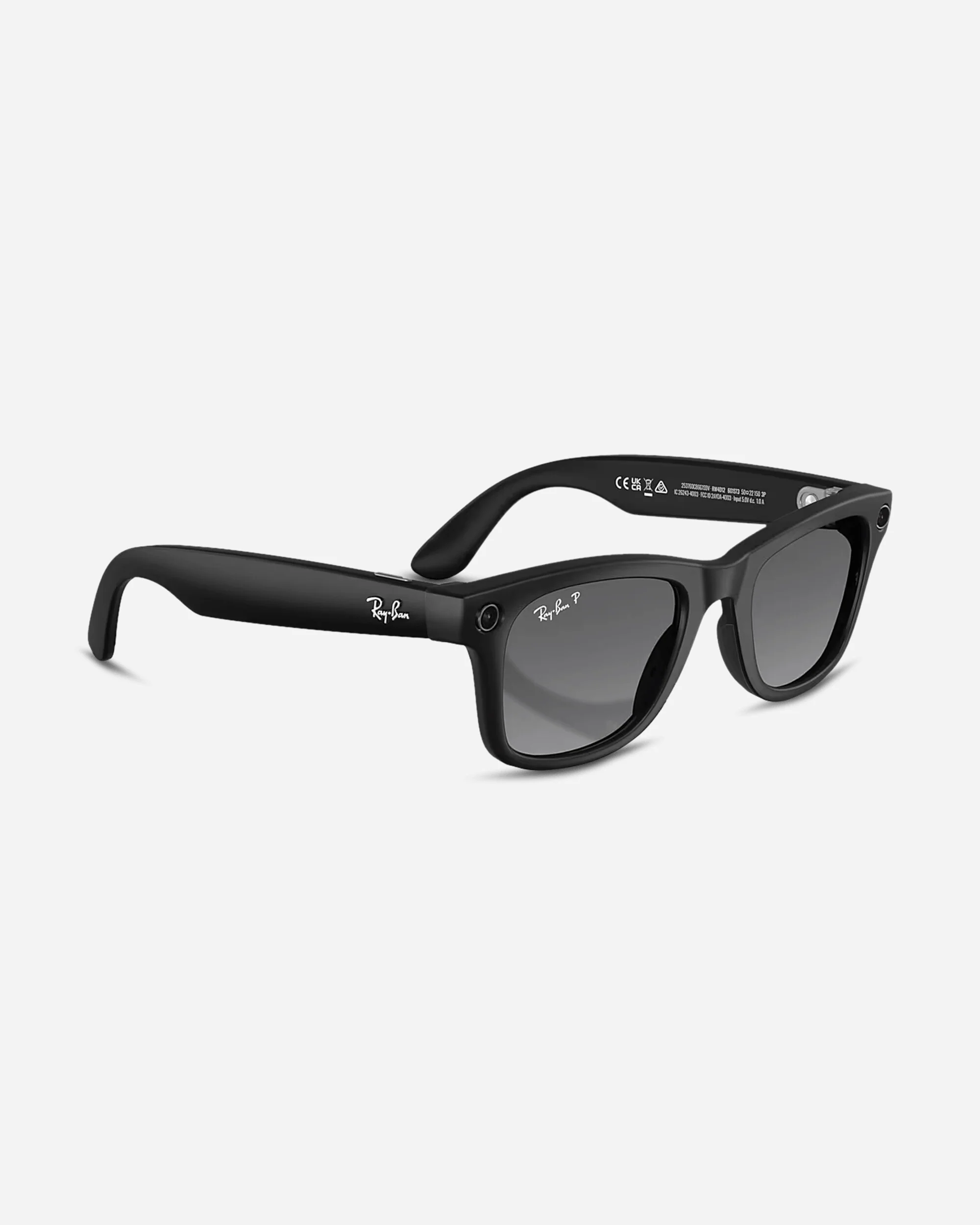 Wayfarer Gen 2 Sunglasses Matte Black / Graphite Polarised - Image 6