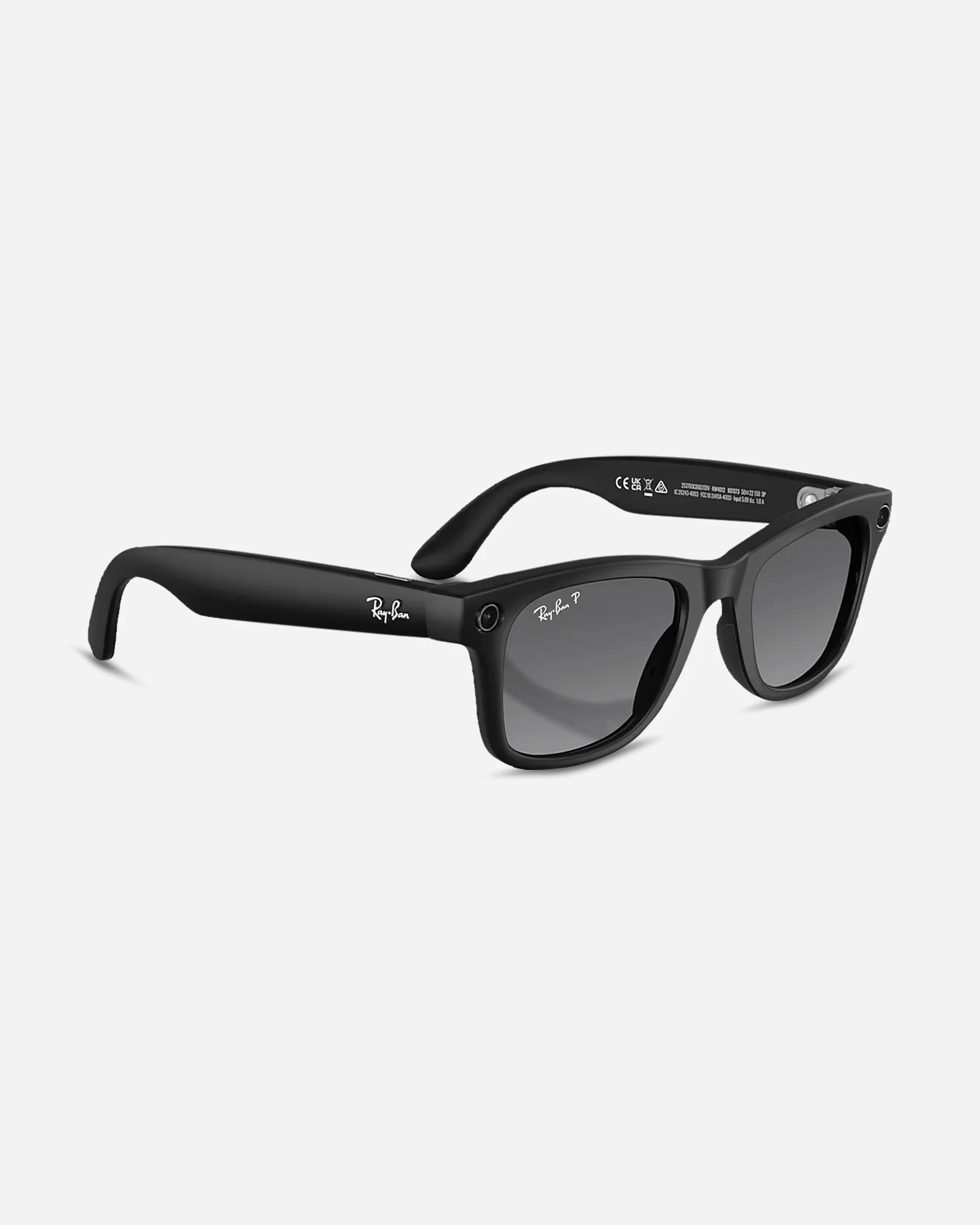 Wayfarer Gen 2 Sunglasses Matte Black / Graphite Polarised - Image 5