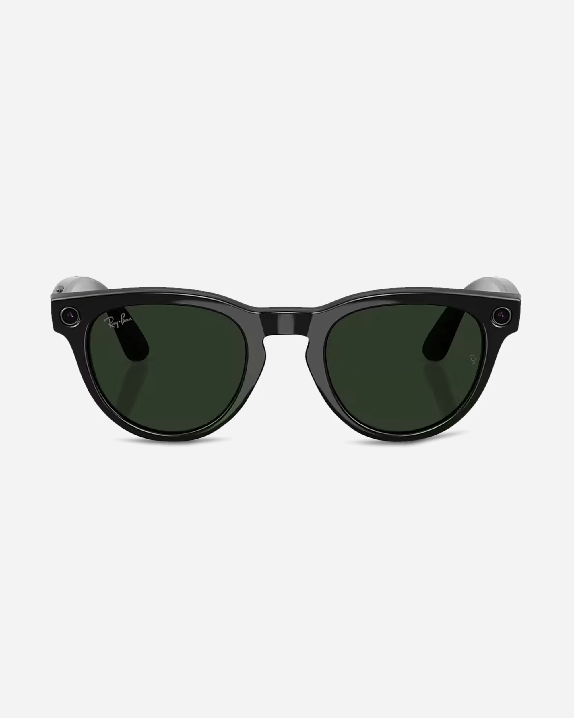 Low Bridge Fit Headliner Gen 2 Sunglasses Shiny Black / G-15 Green - Image 2