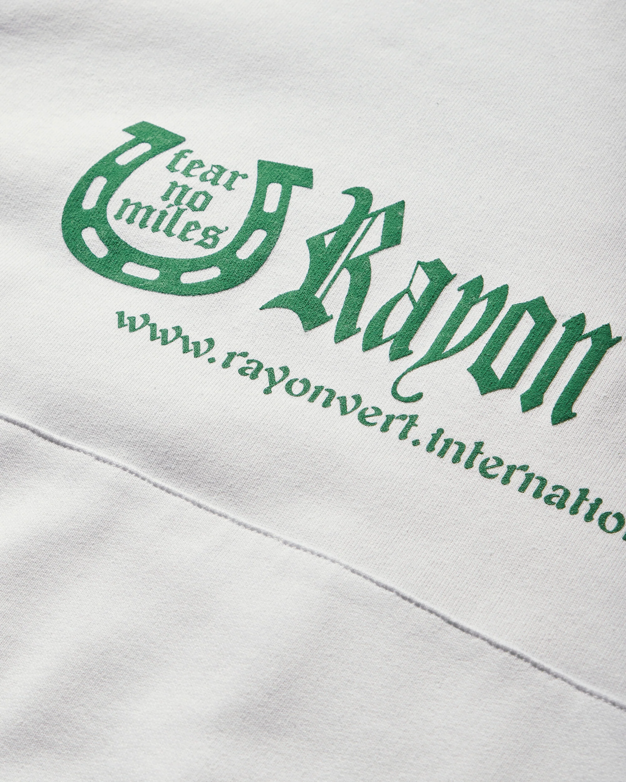 Men's Fleece Pullover Hoodie Ghost White - Image 3