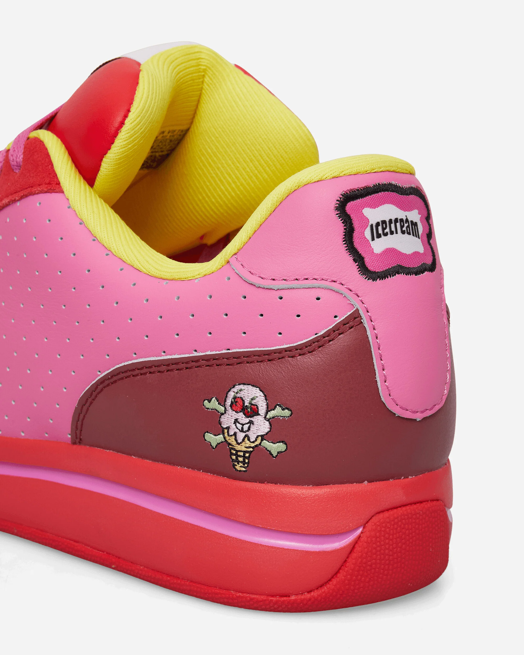 ICECREAM Board Flip Sneakers Red / Pink / Yellow - Image 6