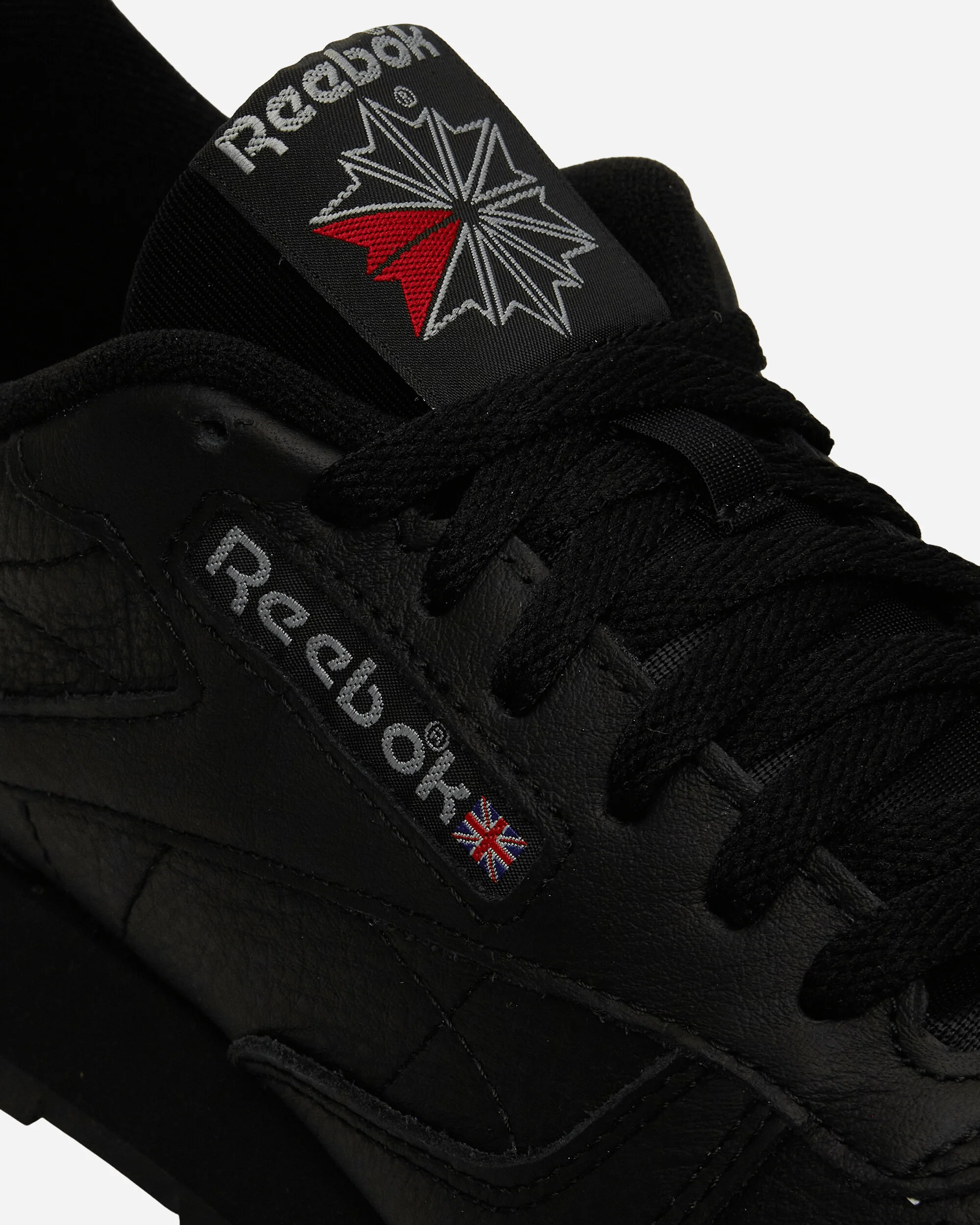 Classic Leather Premium Sneakers Core Black / Pure Grey - Image 6