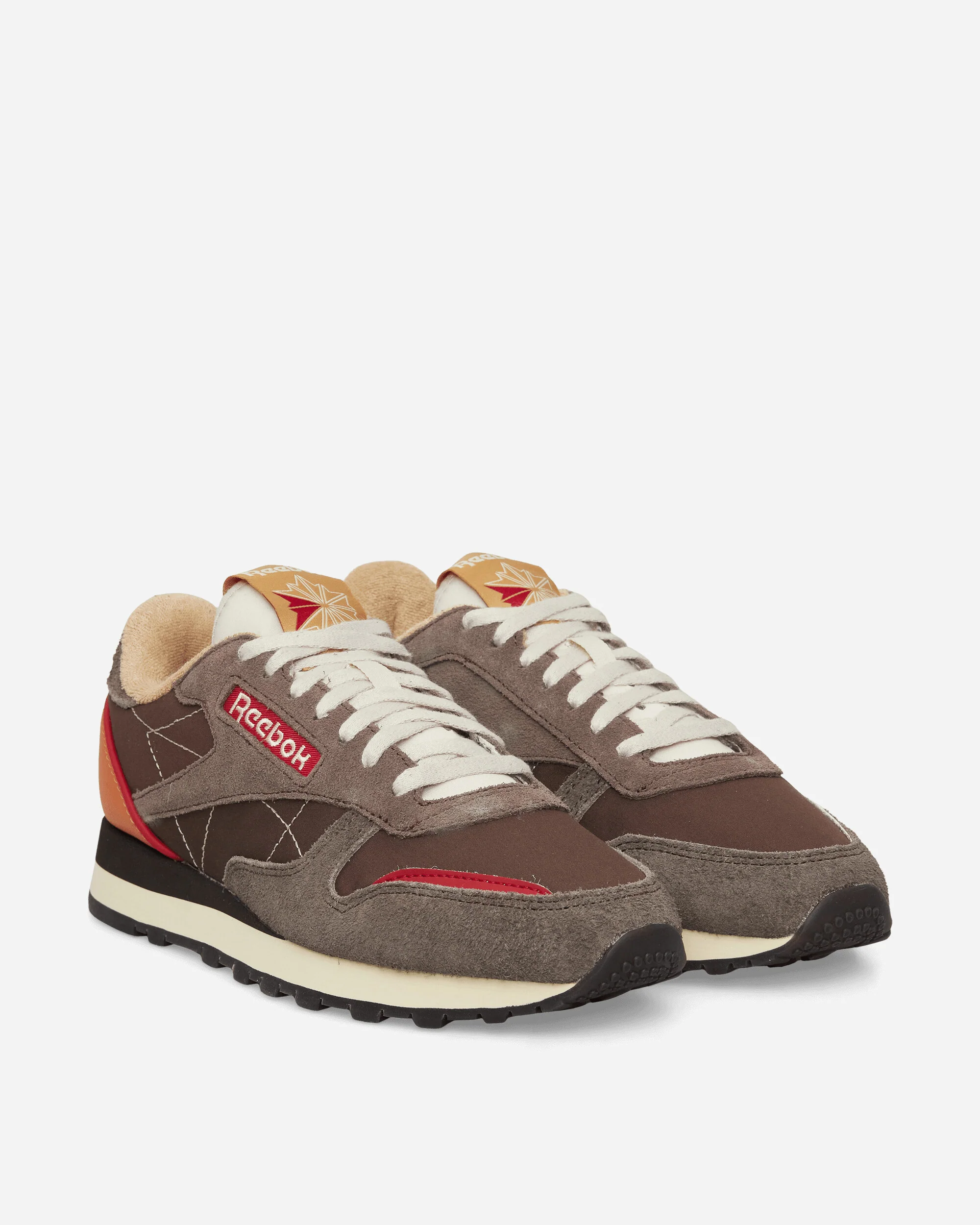 Classic Leather Premium Sneakers Dark Chocolate - Image 2