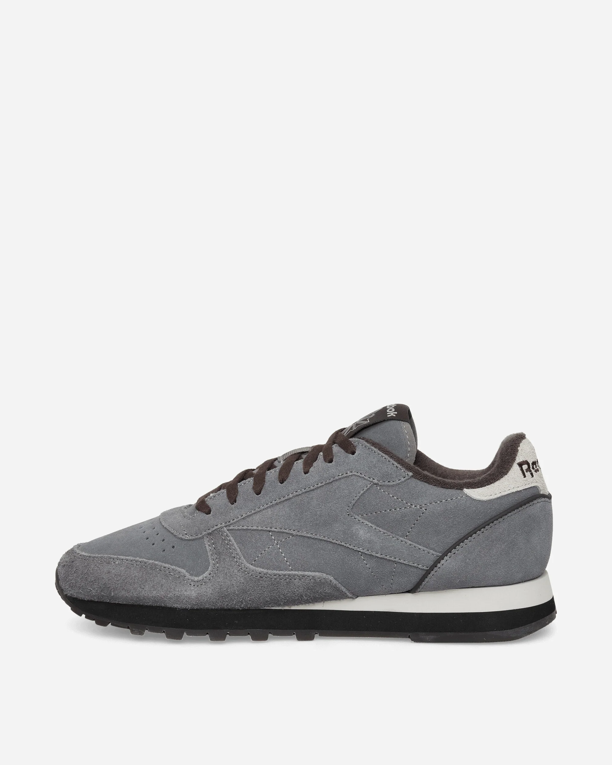 Classic Leather Premium Sneakers Grey Suede - Image 3