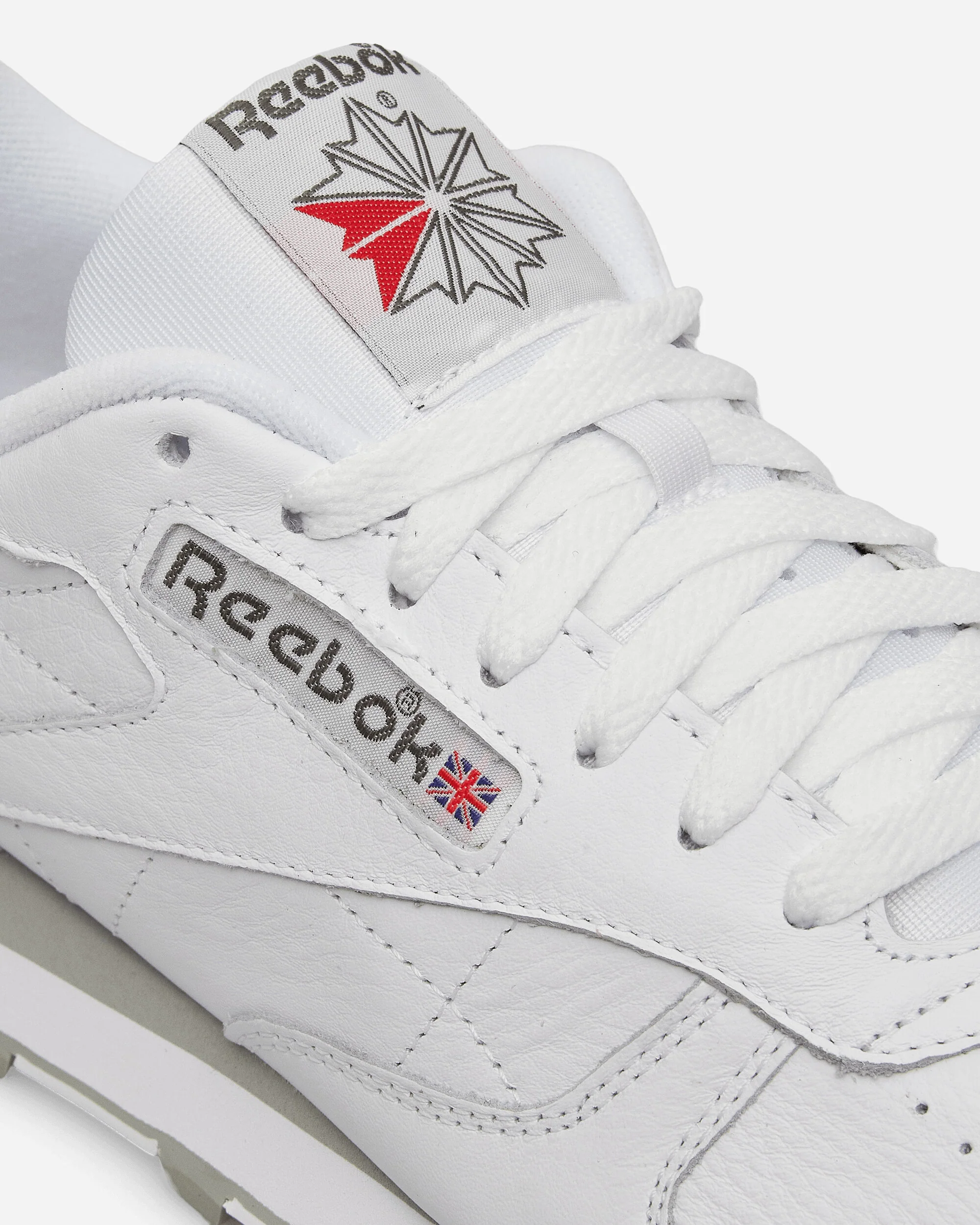 Classic Leather Premium Sneakers White / Pure Grey - Image 6