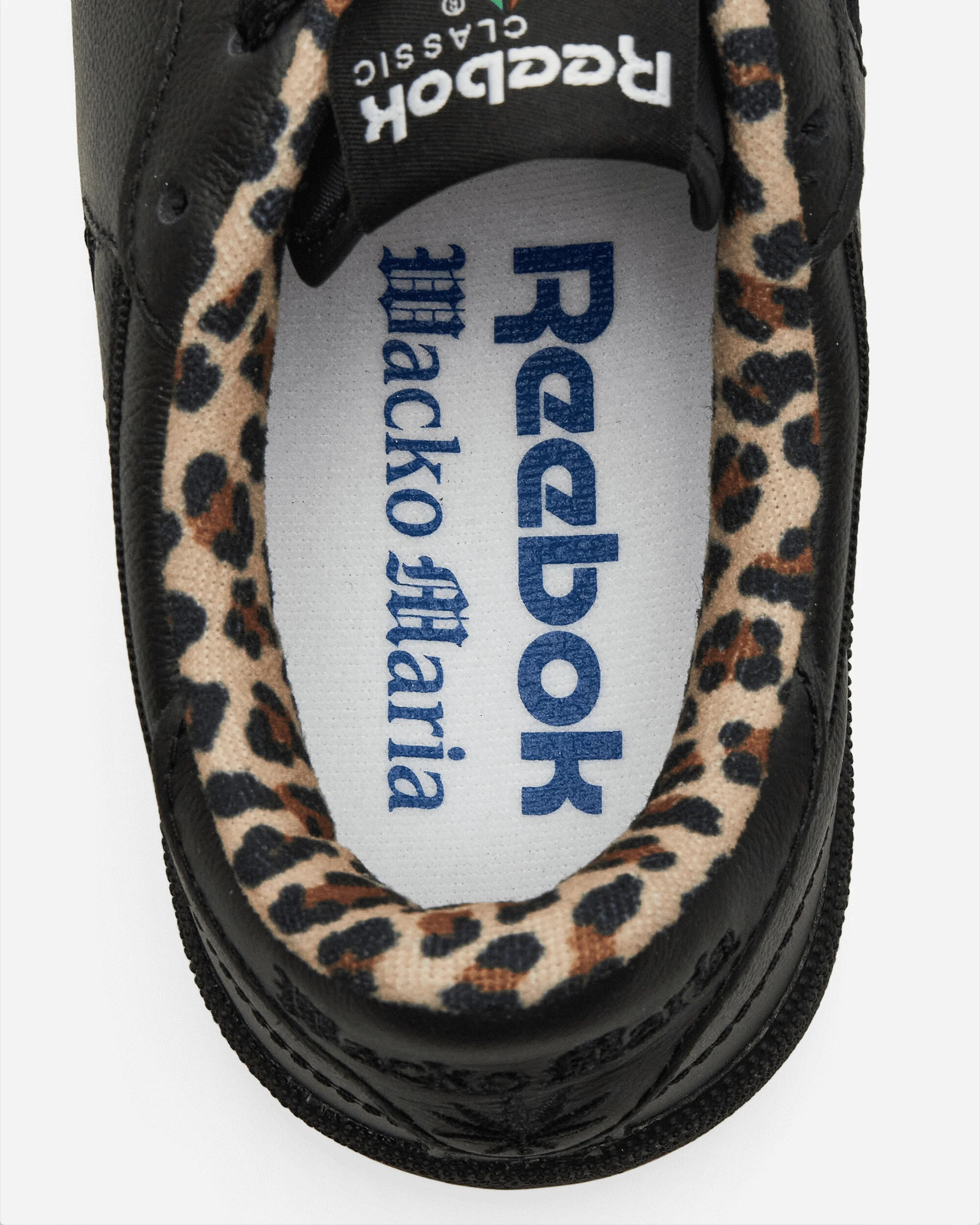 WACKO MARIA Club C 85 Vintage Sneakers Black / Leopard - Image 6