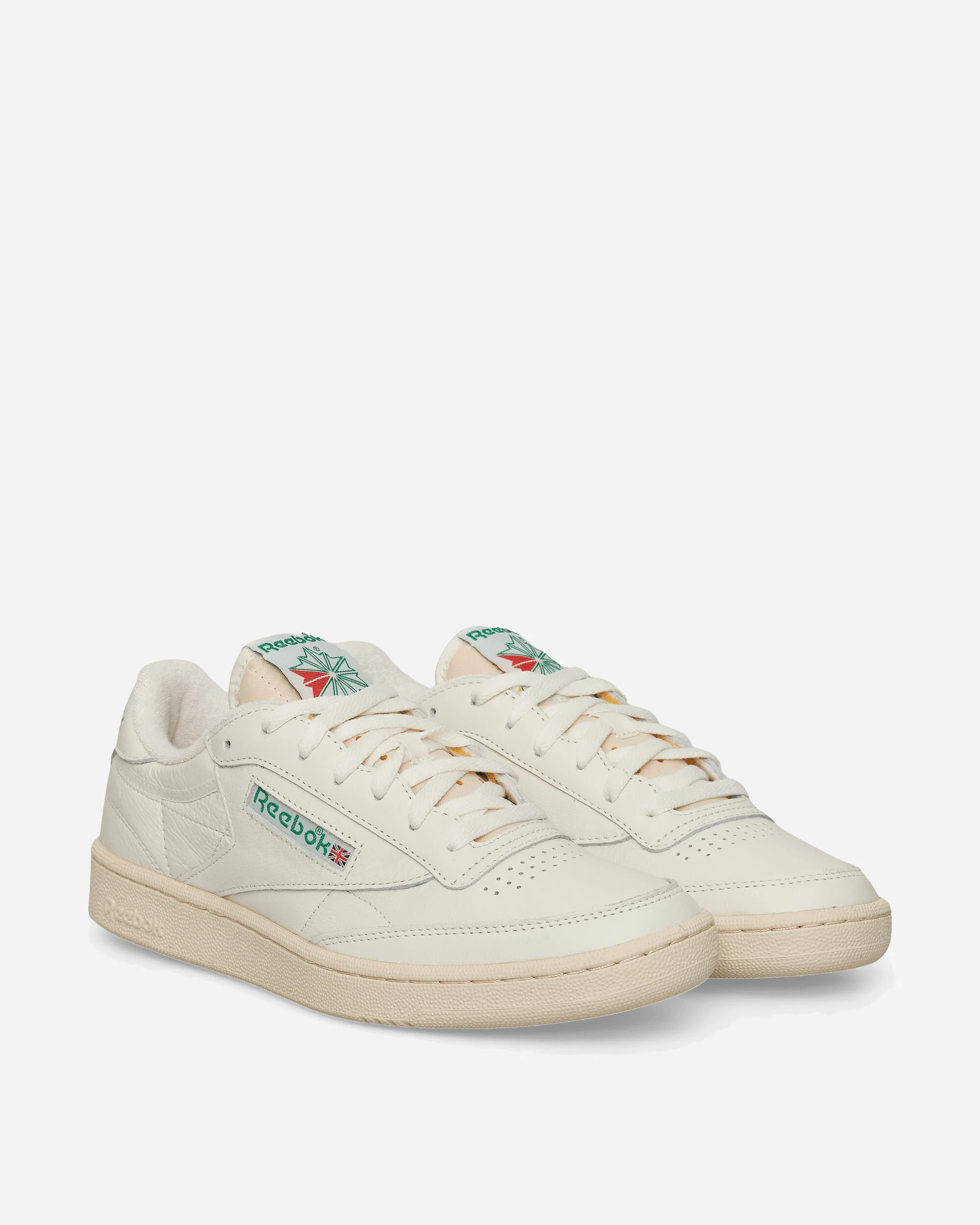Club C 85 Vintage Sneakers Chalk / Paper White / Glen Green - Image 2