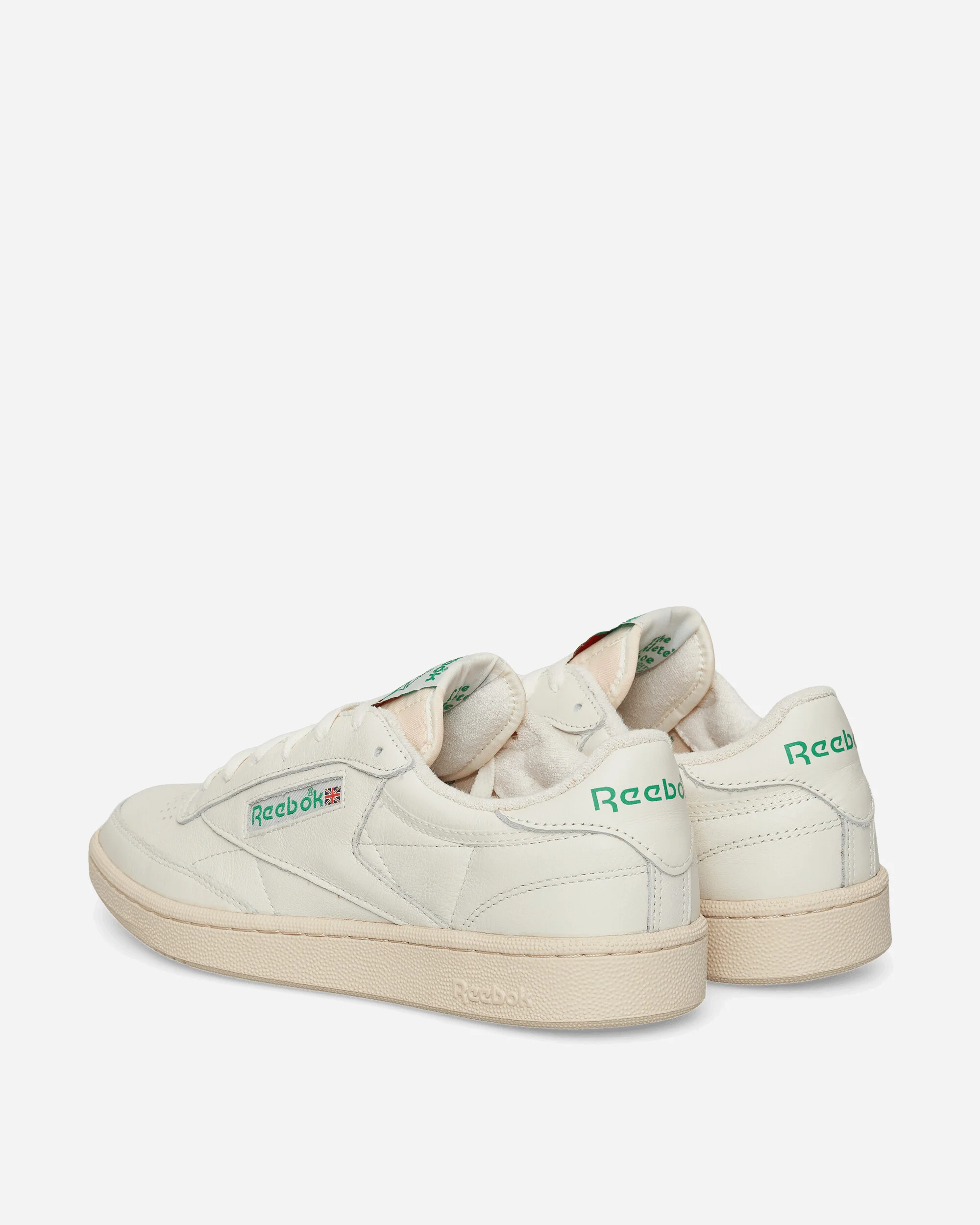 Club C 85 Vintage Sneakers Chalk / Paper White / Glen Green - Image 4