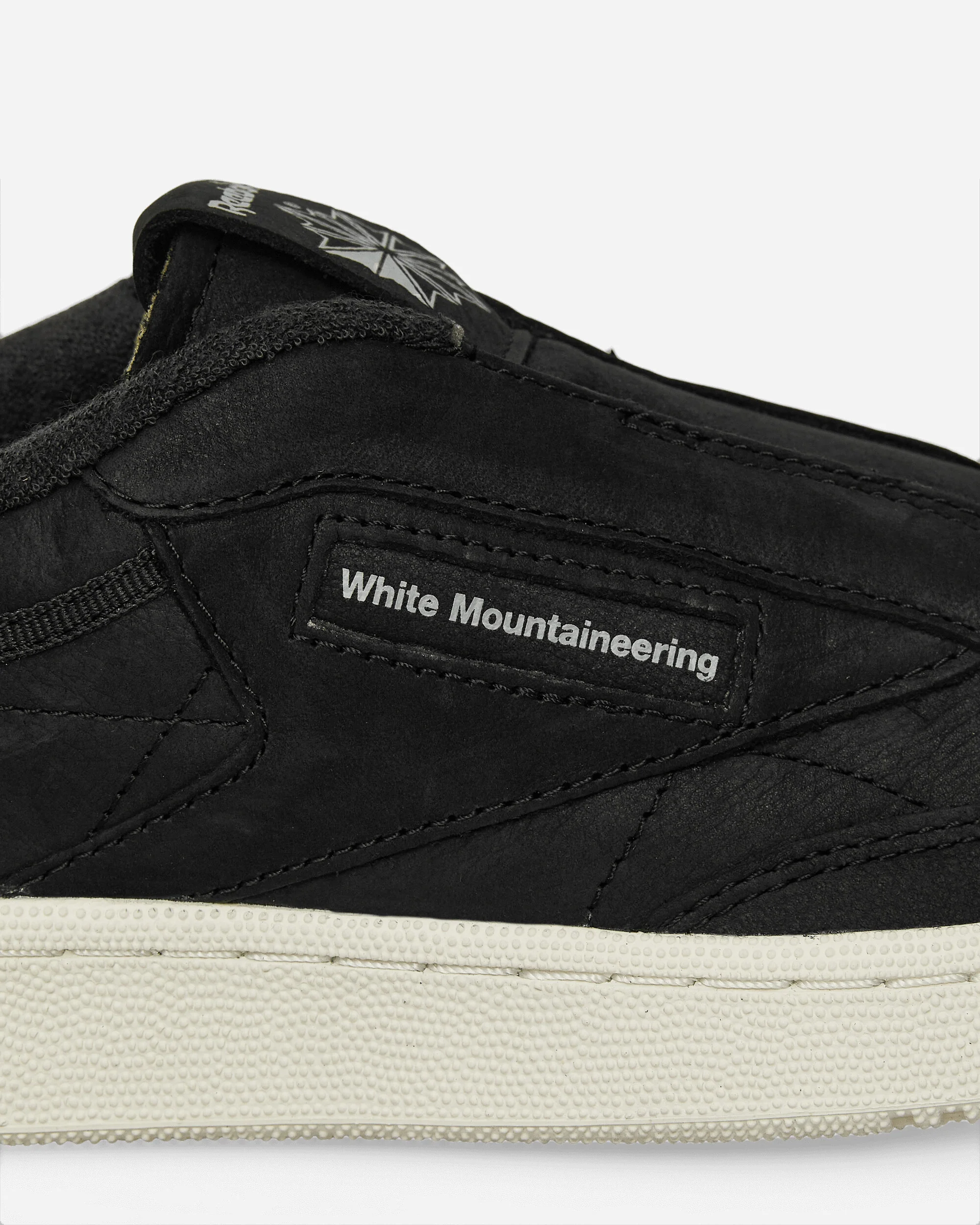 White Mountaineering Club C 85 Sneakers Black / Chalk / Grey - Image 6