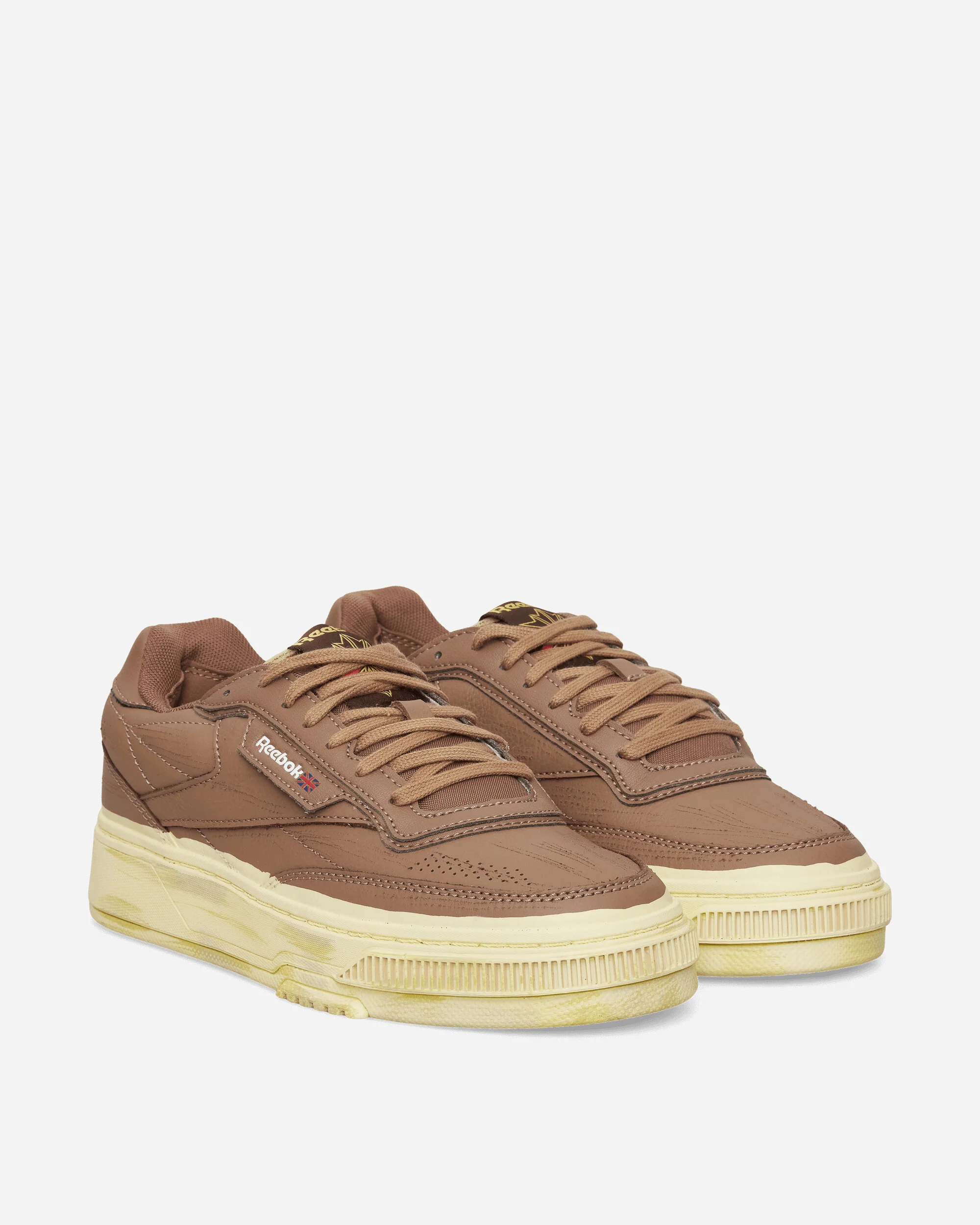 Club C LTD Sneakers Painted Brown - Image 2