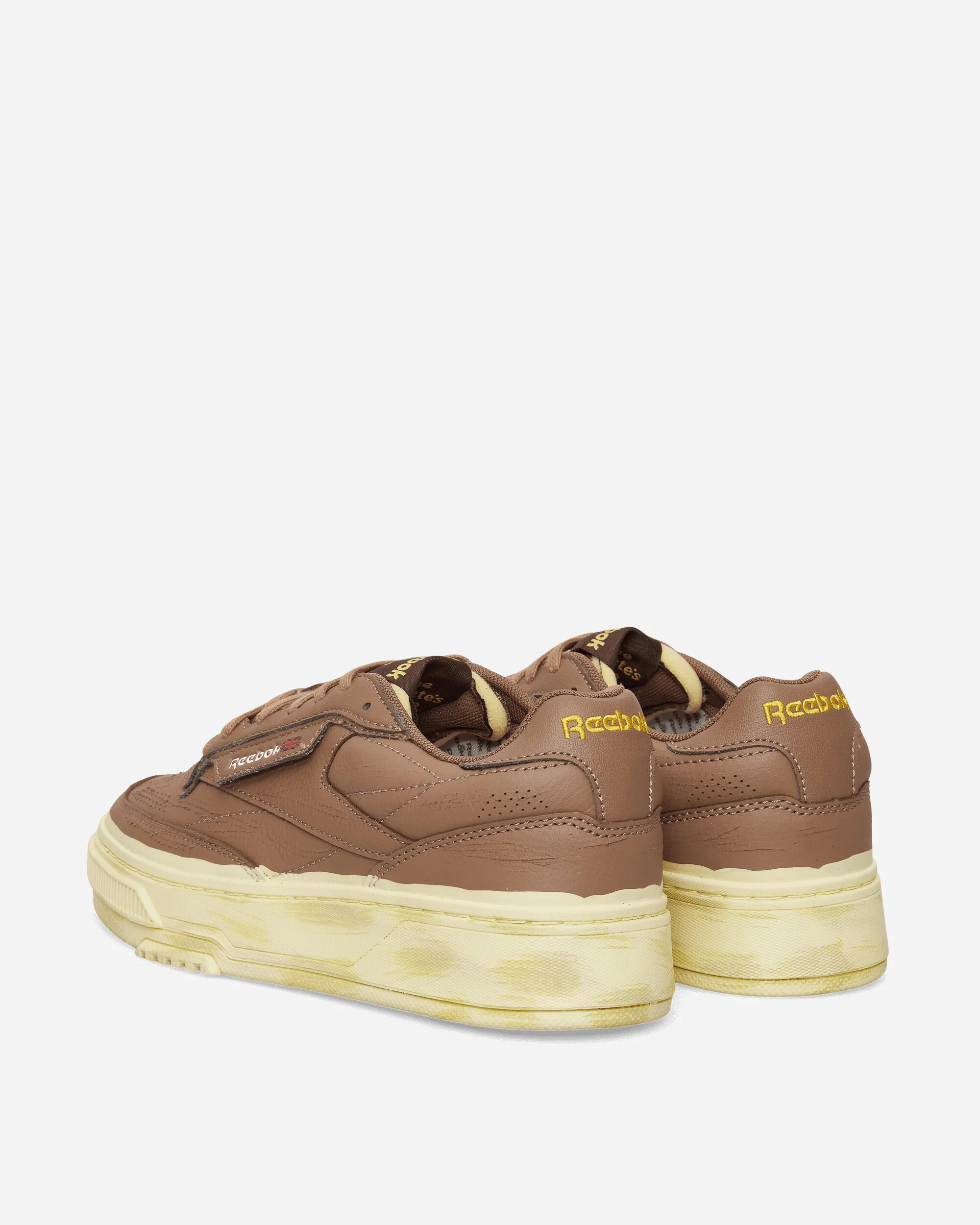 Club C LTD Sneakers Painted Brown - Image 4