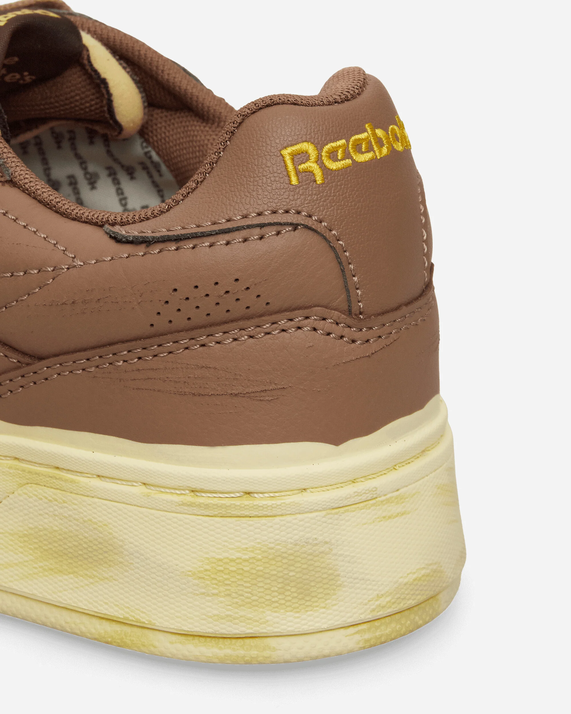 Club C LTD Sneakers Painted Brown - Image 6