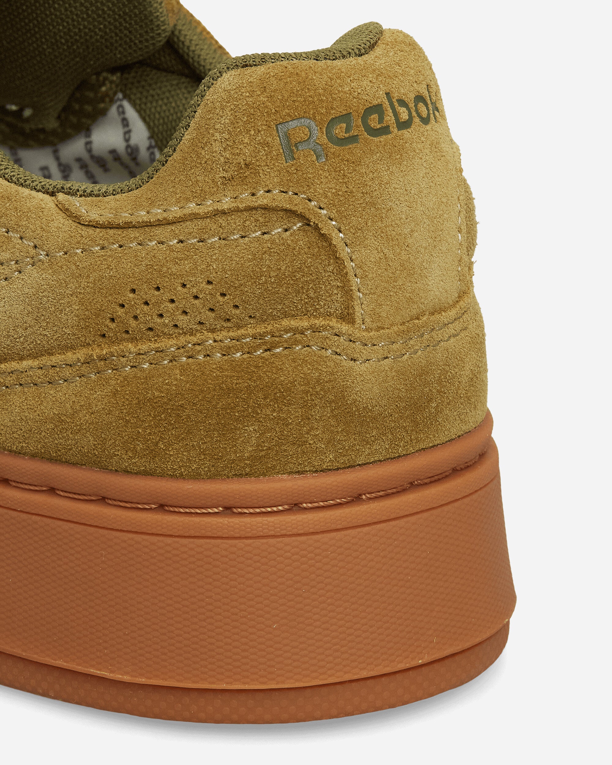 Club C LTD Sneakers Olive Green Suede - Image 6