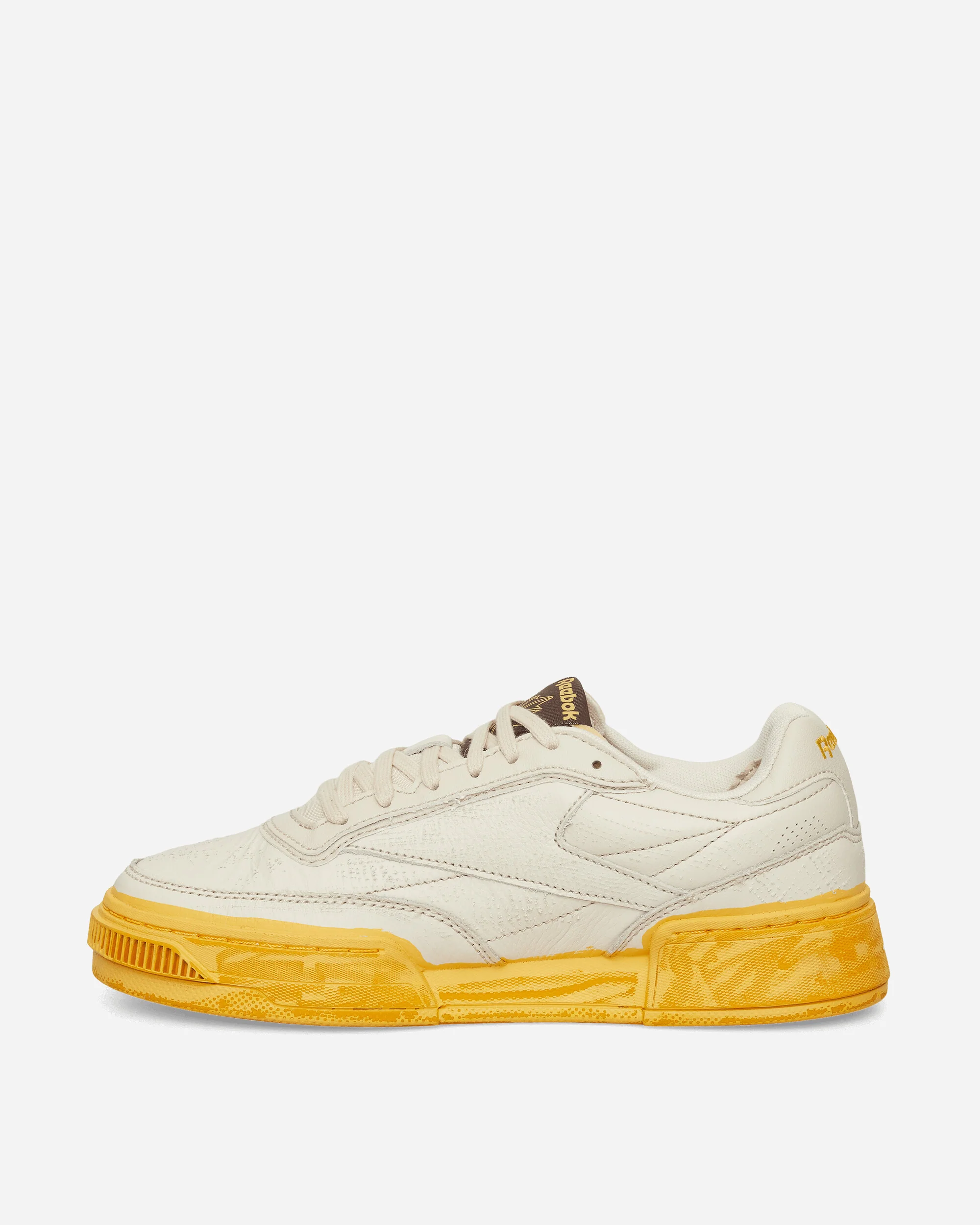 Club C LTD Sneakers Painted White - Image 3