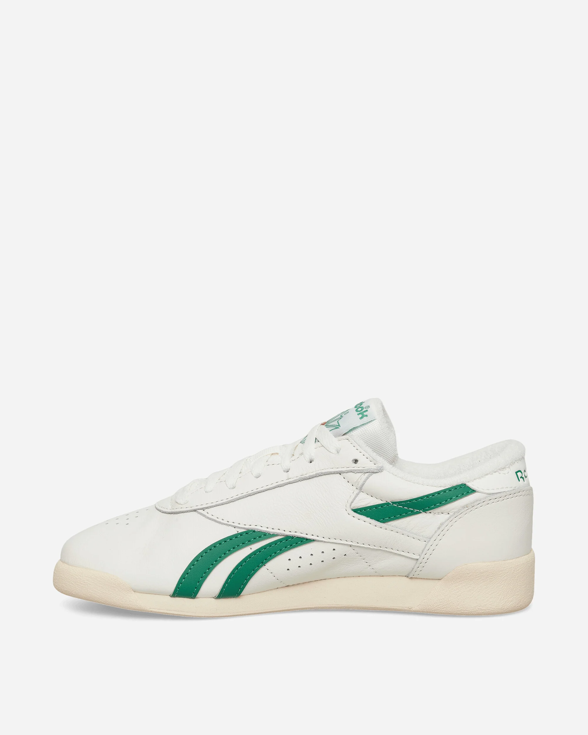 Women's Freestyle Low Sneakers Chalk / Glen Green / Paper White - Image 3
