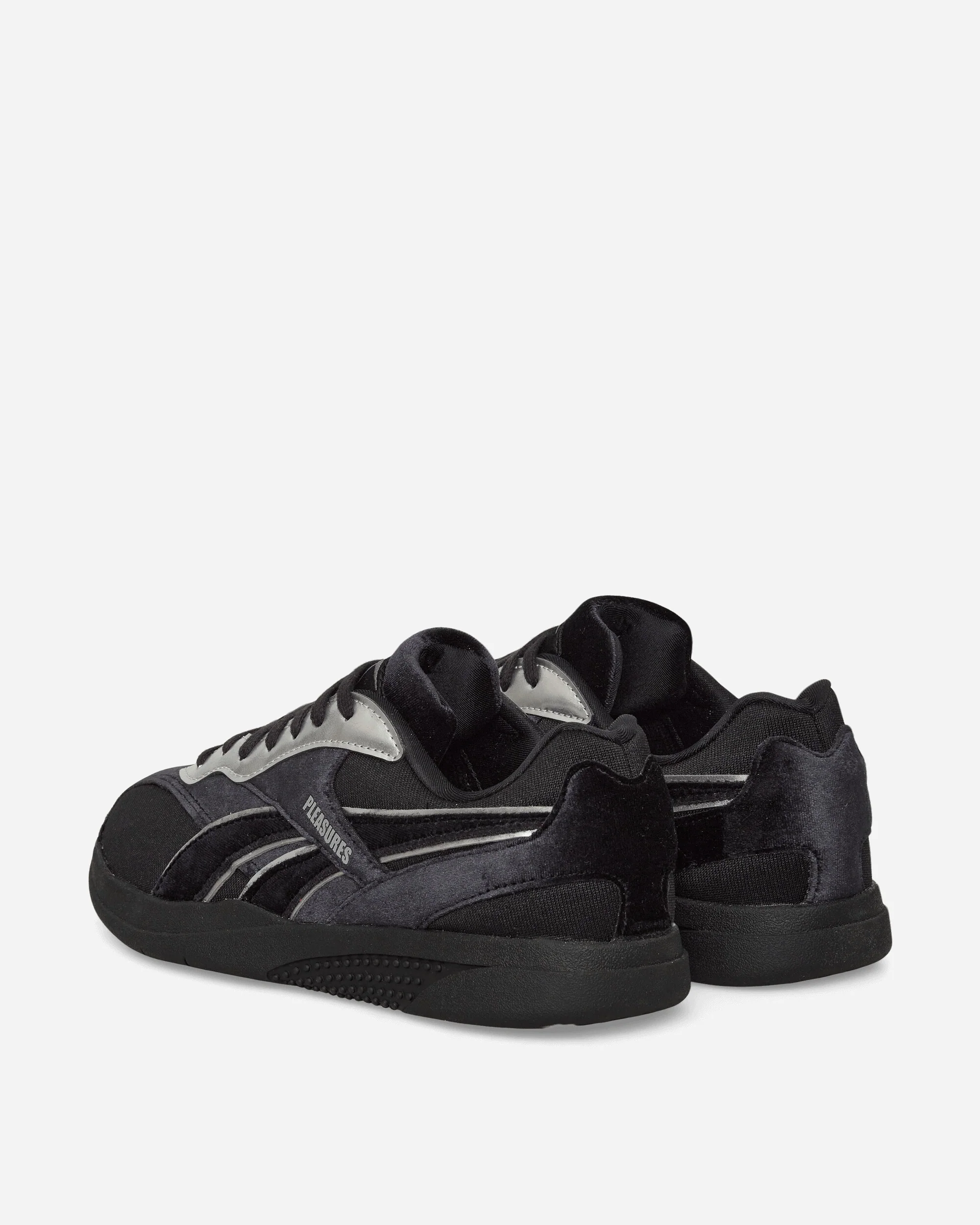 Pleasures Hammer Street Sneakers Black / Silver - Image 4