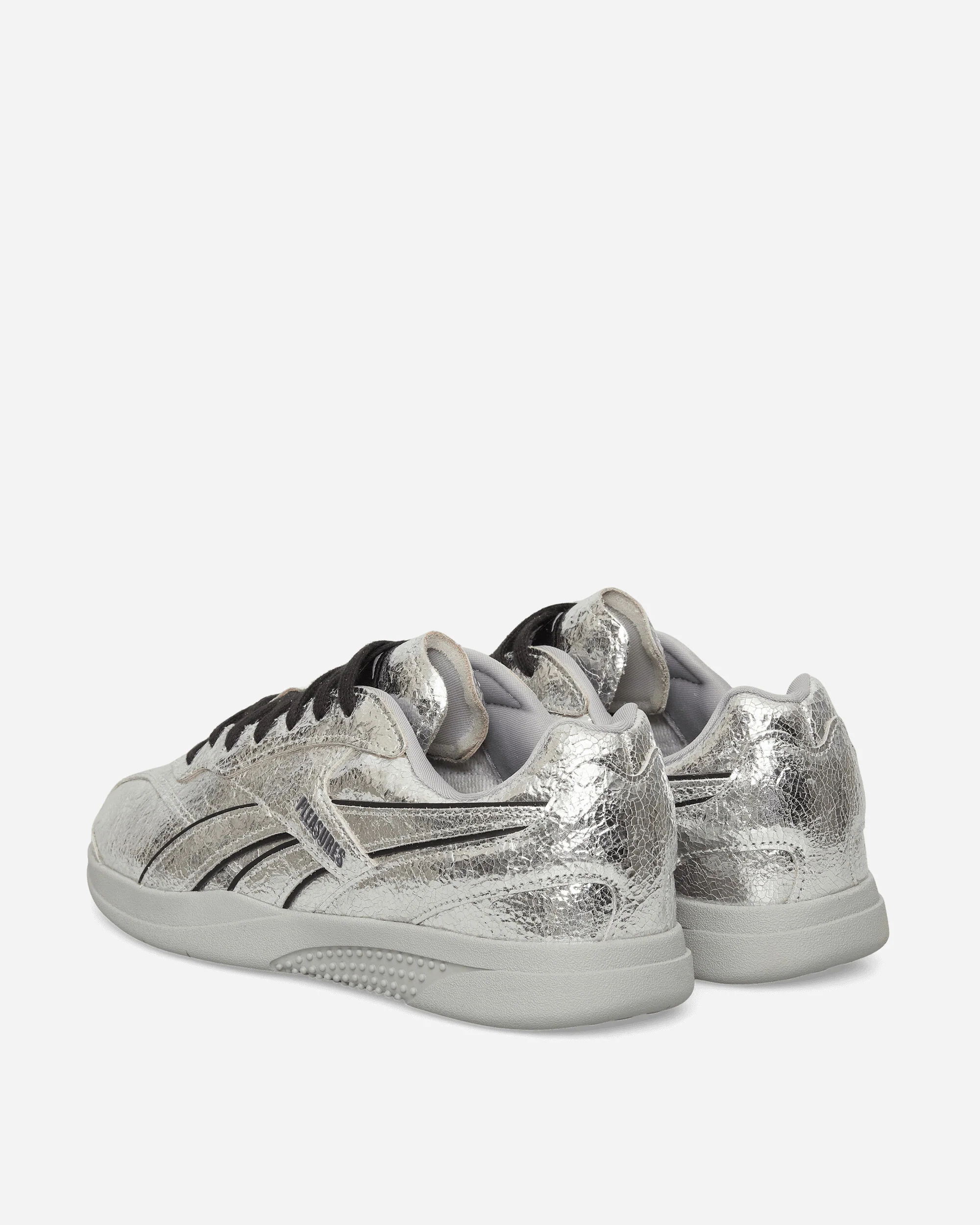 Pleasures Hammer Street Sneakers Silver / Grey - Image 4