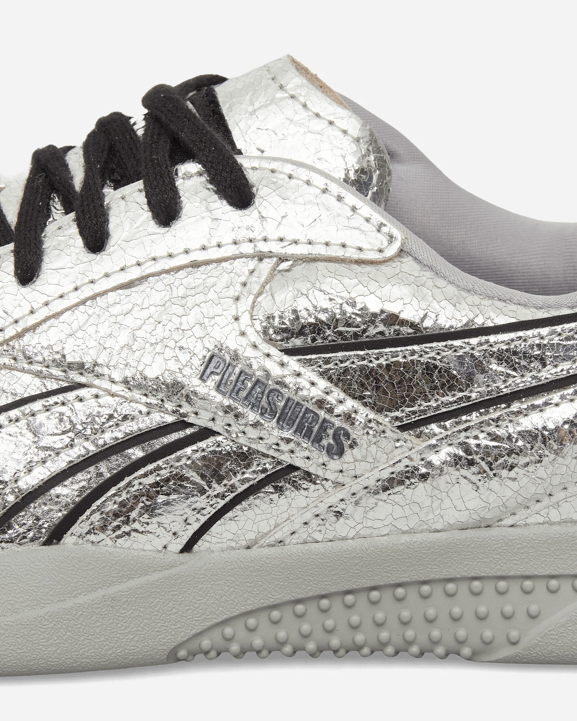 Pleasures Hammer Street Sneakers Silver / Grey - Image 6