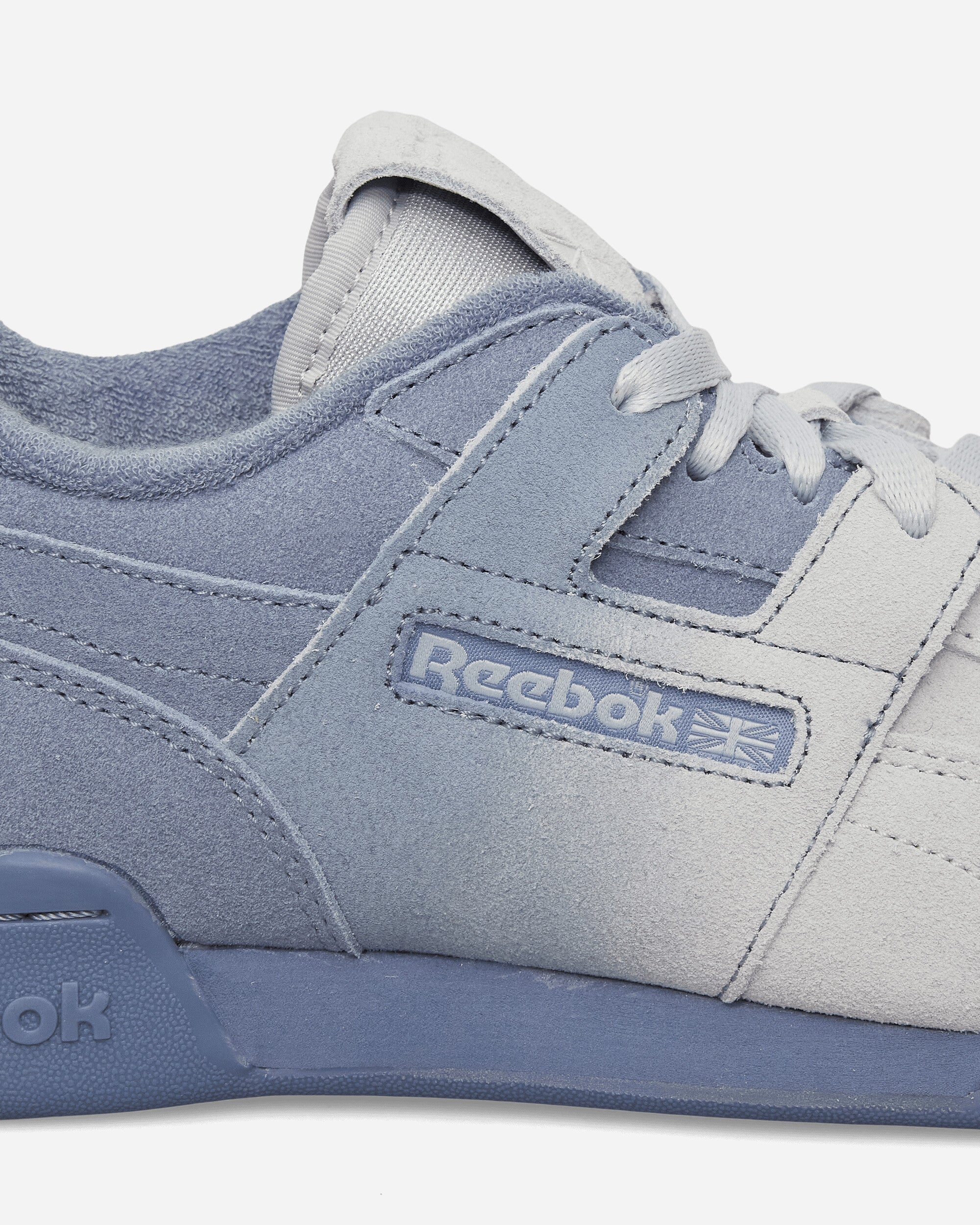 Workout Plus OG Sneakers Blue Gradient Suede - Image 6