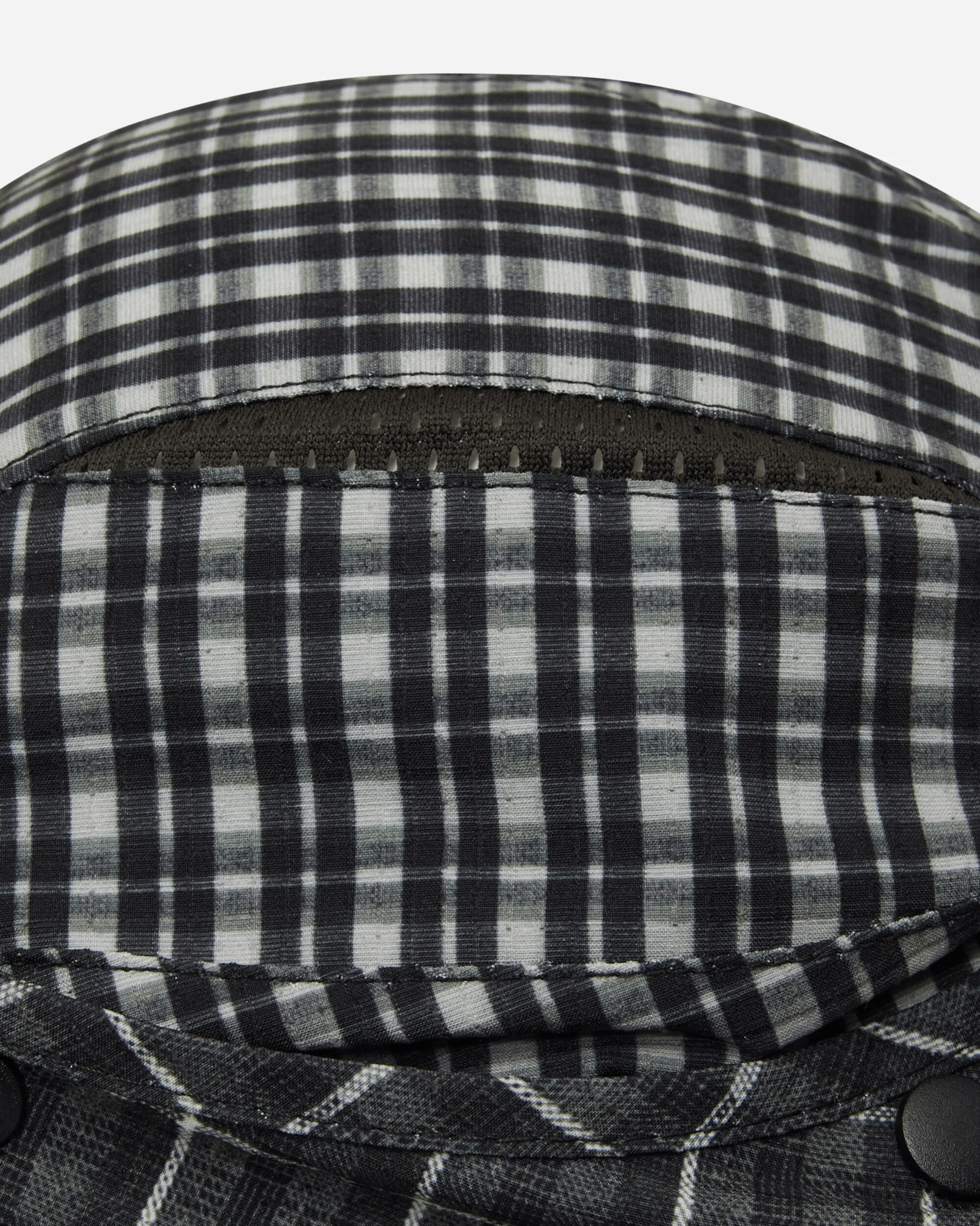 Aair Floweave Printed Check Desert Cap Anthracite - Image 8