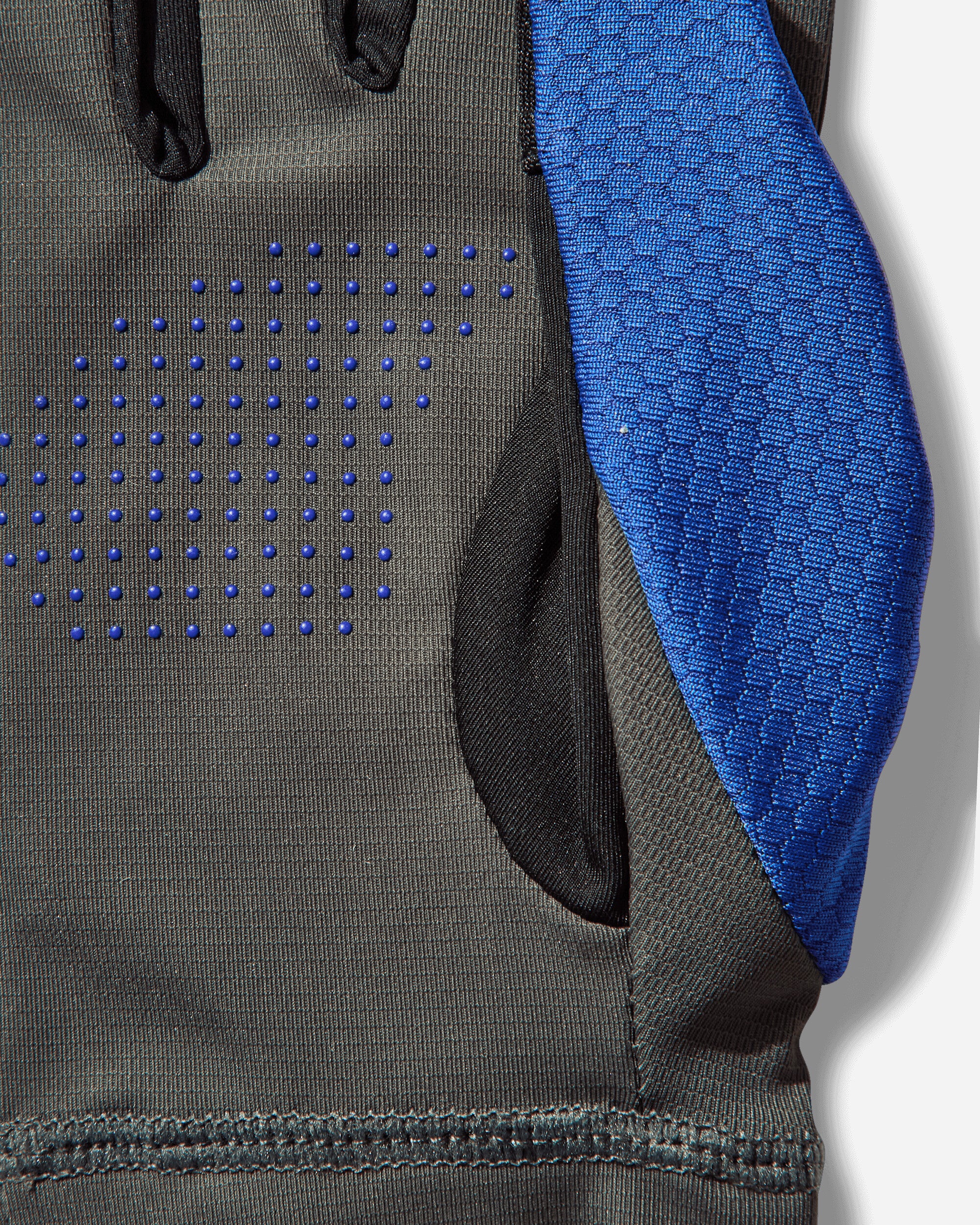 Andie Base Layer Gloves Anthracite / Blue - Image 6