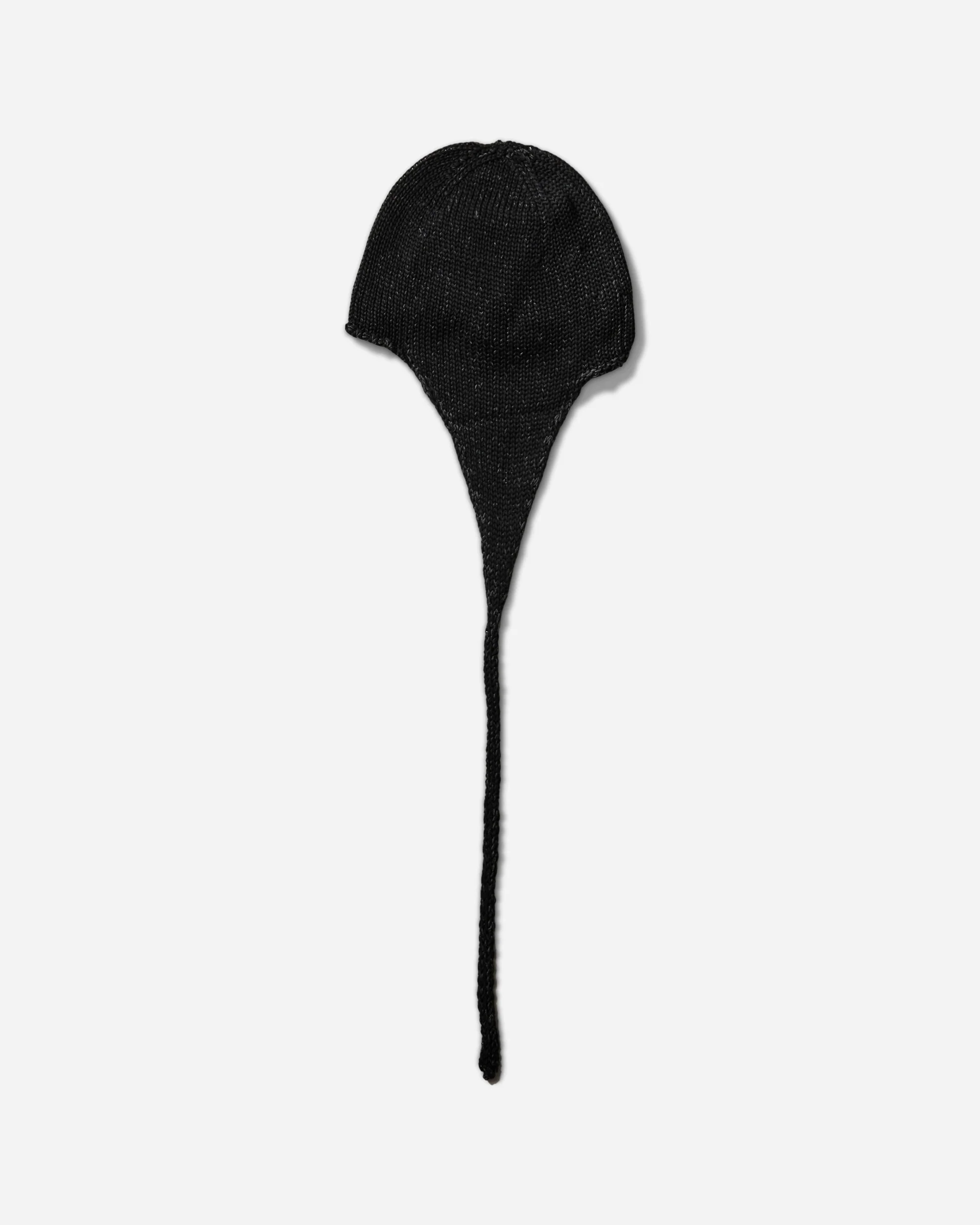 Logo Bonnet Cotton Beanie Black - Image 2