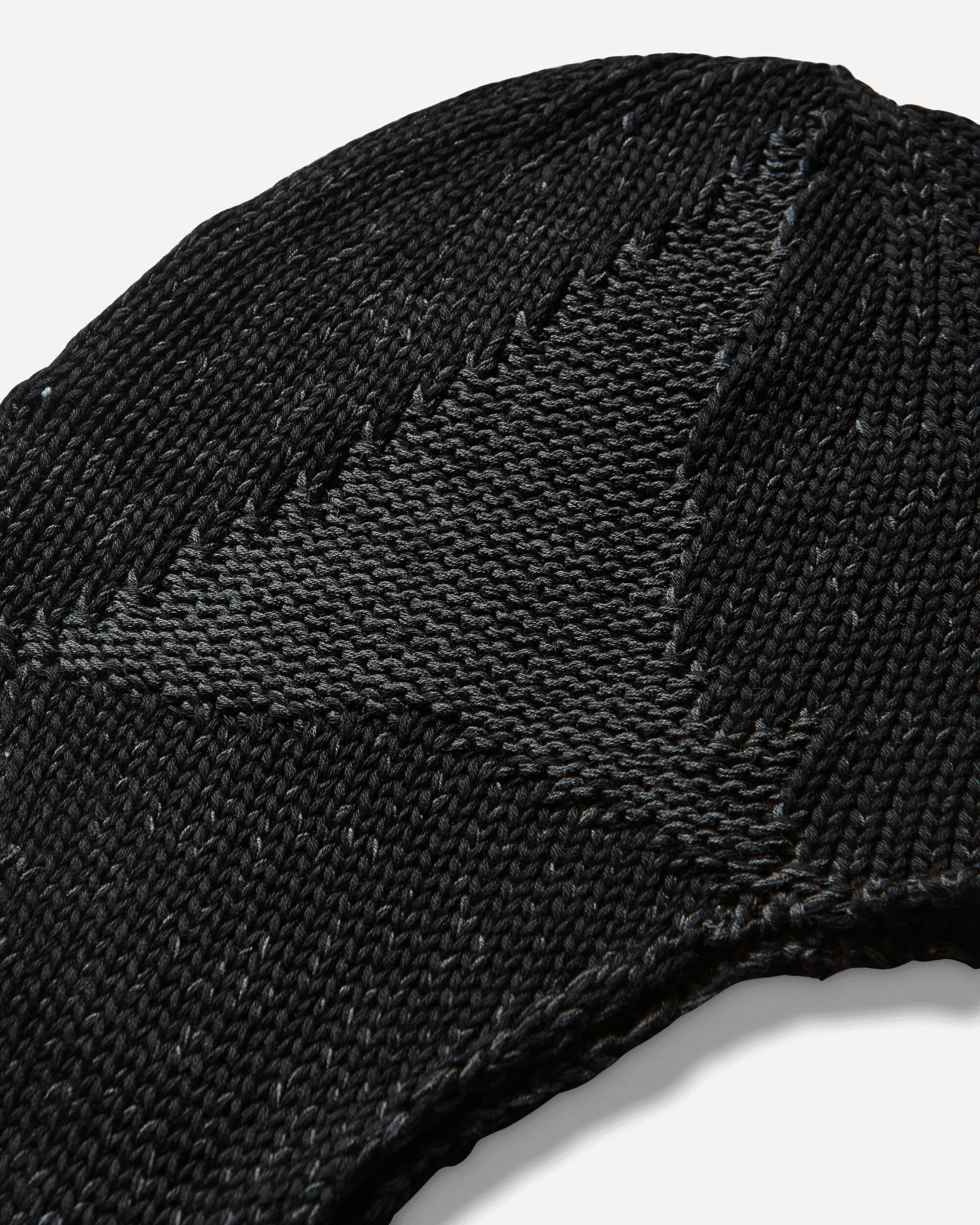 Logo Bonnet Cotton Beanie Black - Image 3