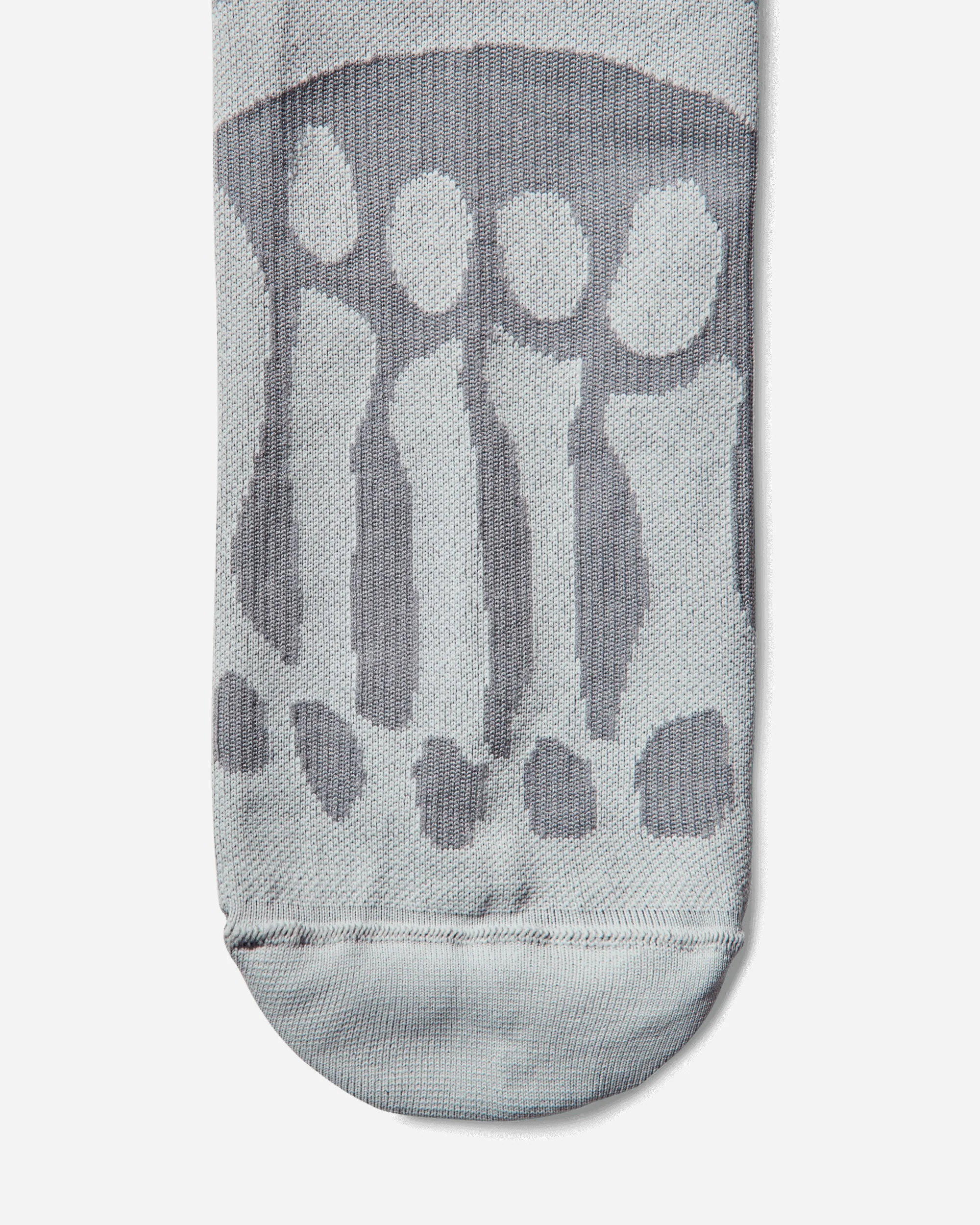 Bones Logo Q-skin Technical Crew Socks Light Grey - Image 5