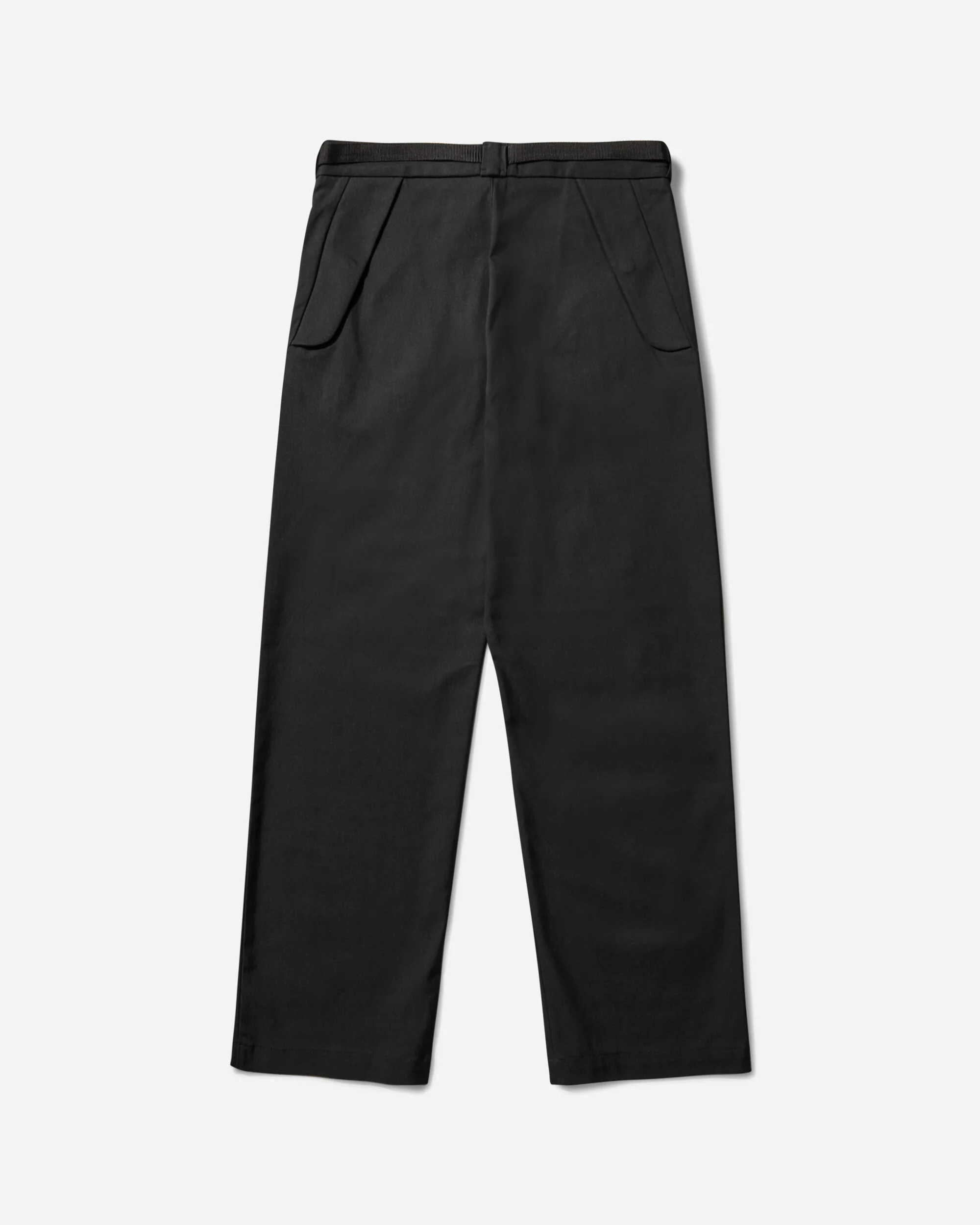 Men's Buckle Chino Pants Black - Image 2