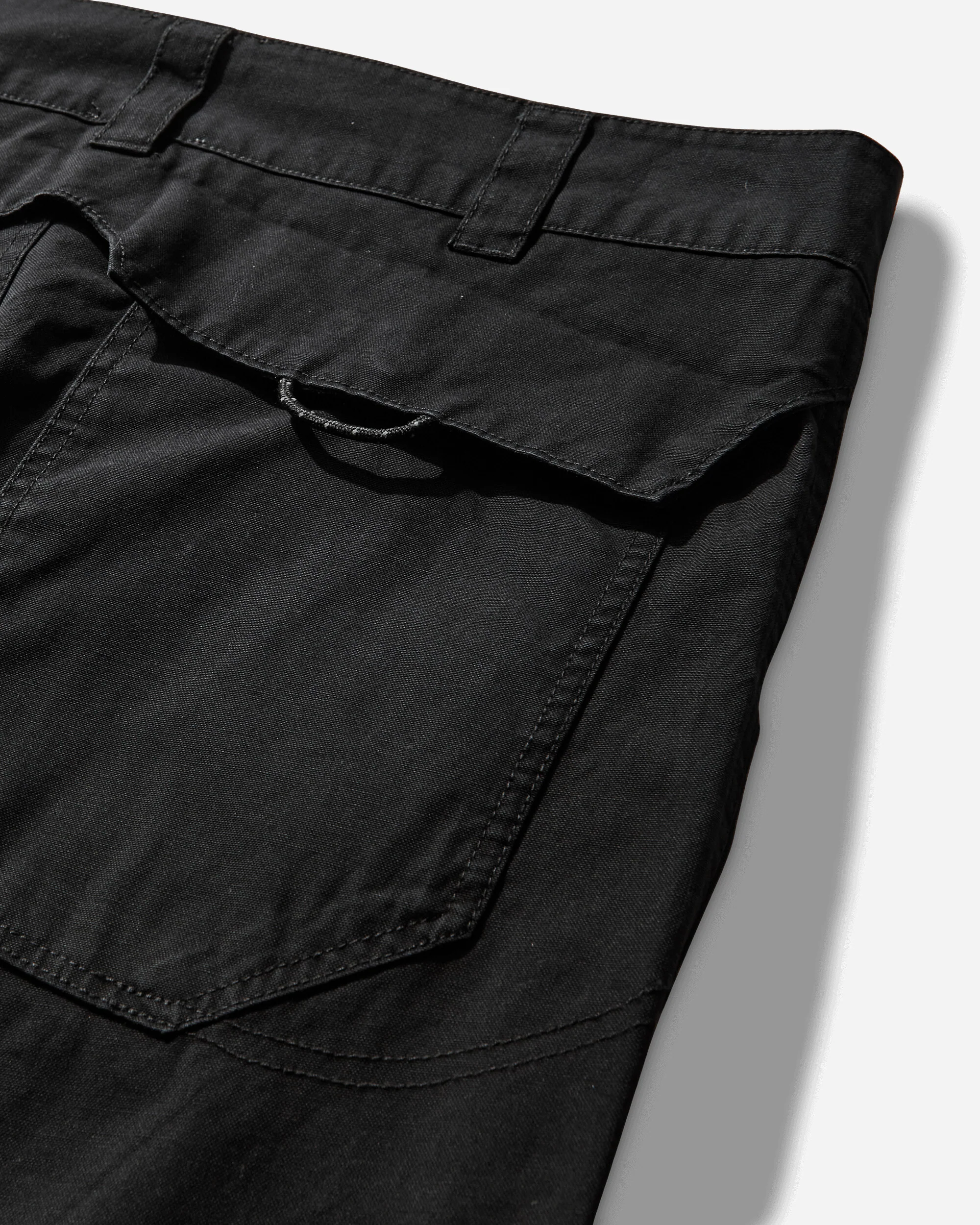 Men's Crimp Shaped Cotton Pants Anthracite - Image 3
