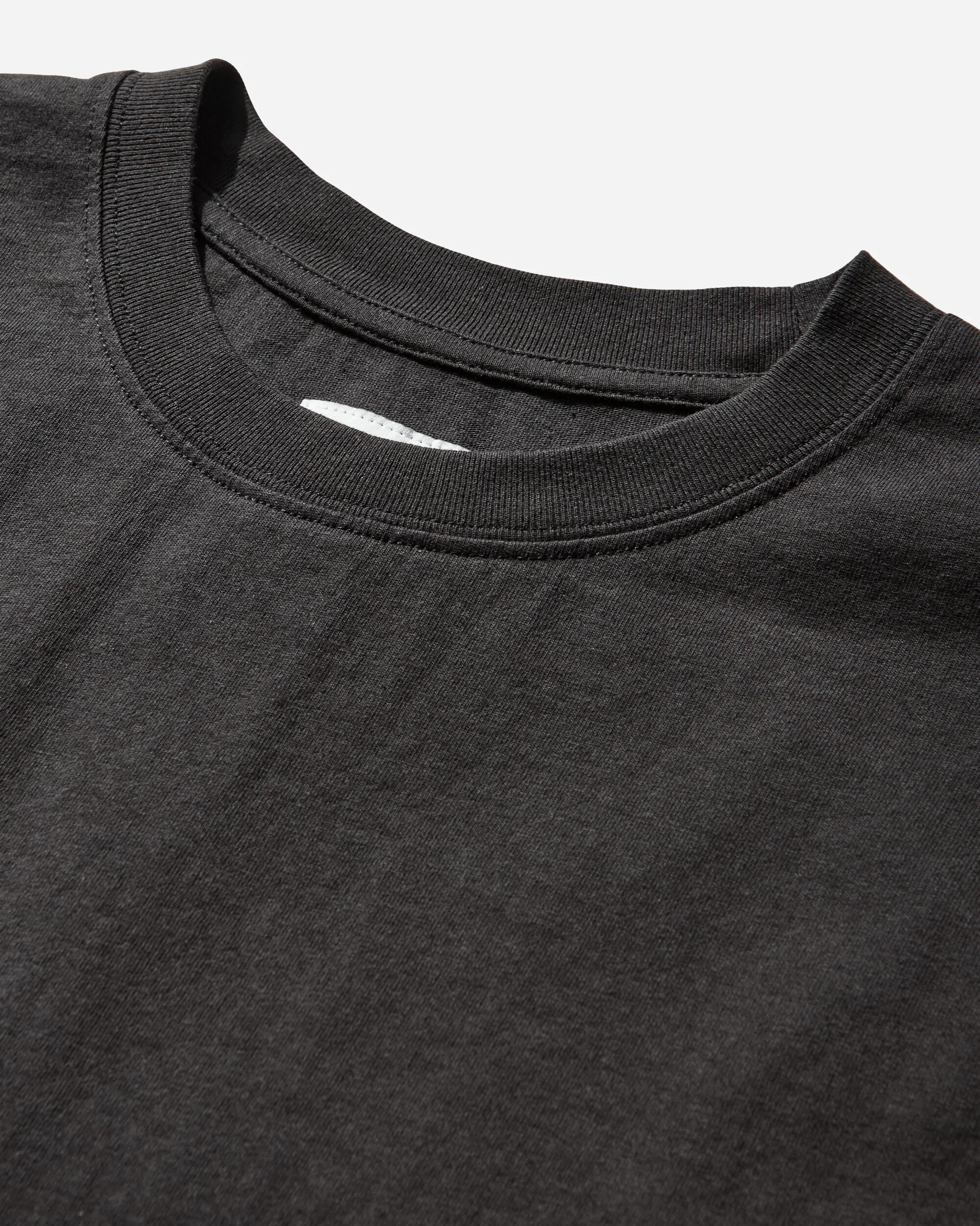 Men's Fai Sleeveless T-Shirt Washed Black - Image 4