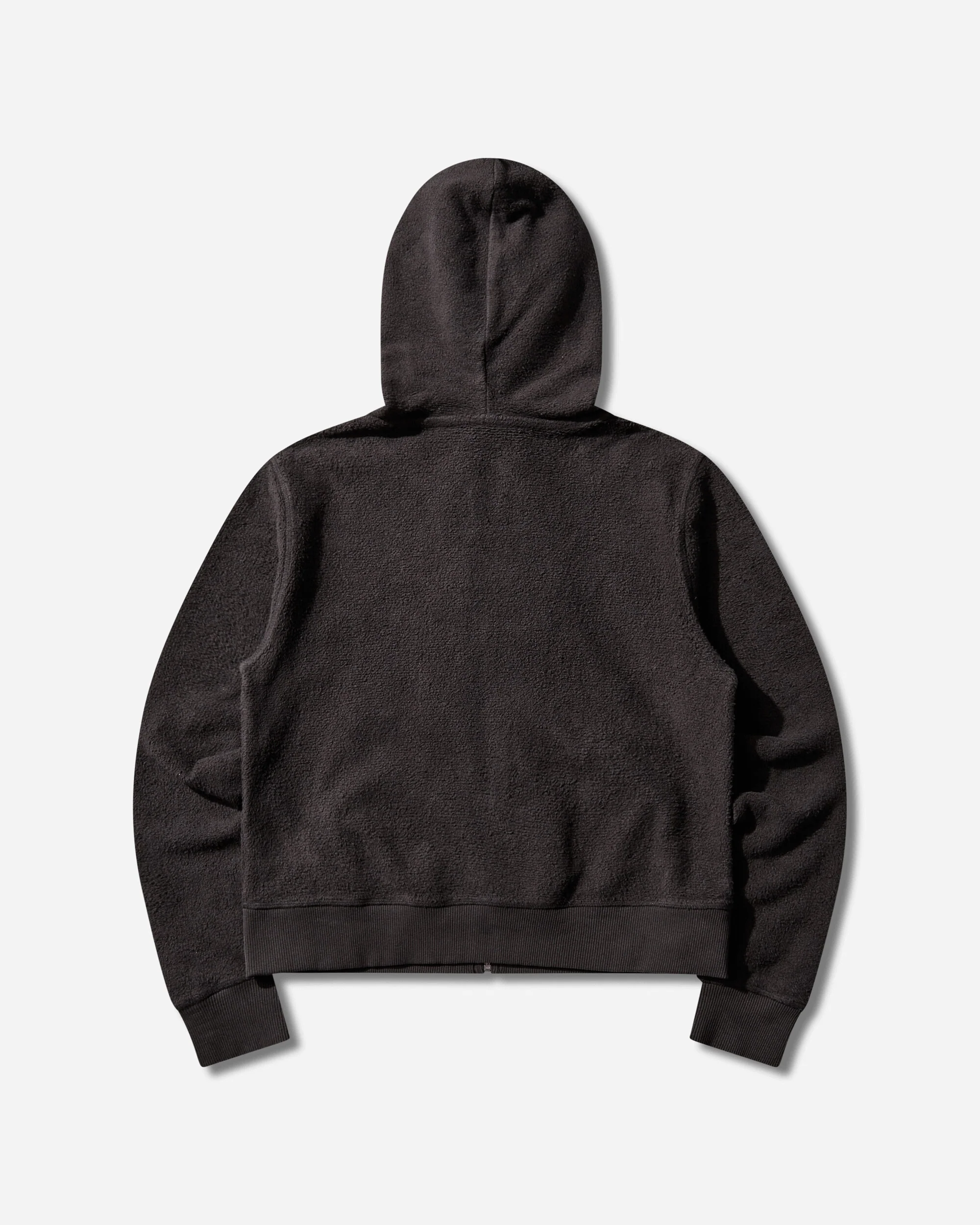 Women's Guniy Inside Out Zip-Up Baby Hoodie Washed Black - Image 2