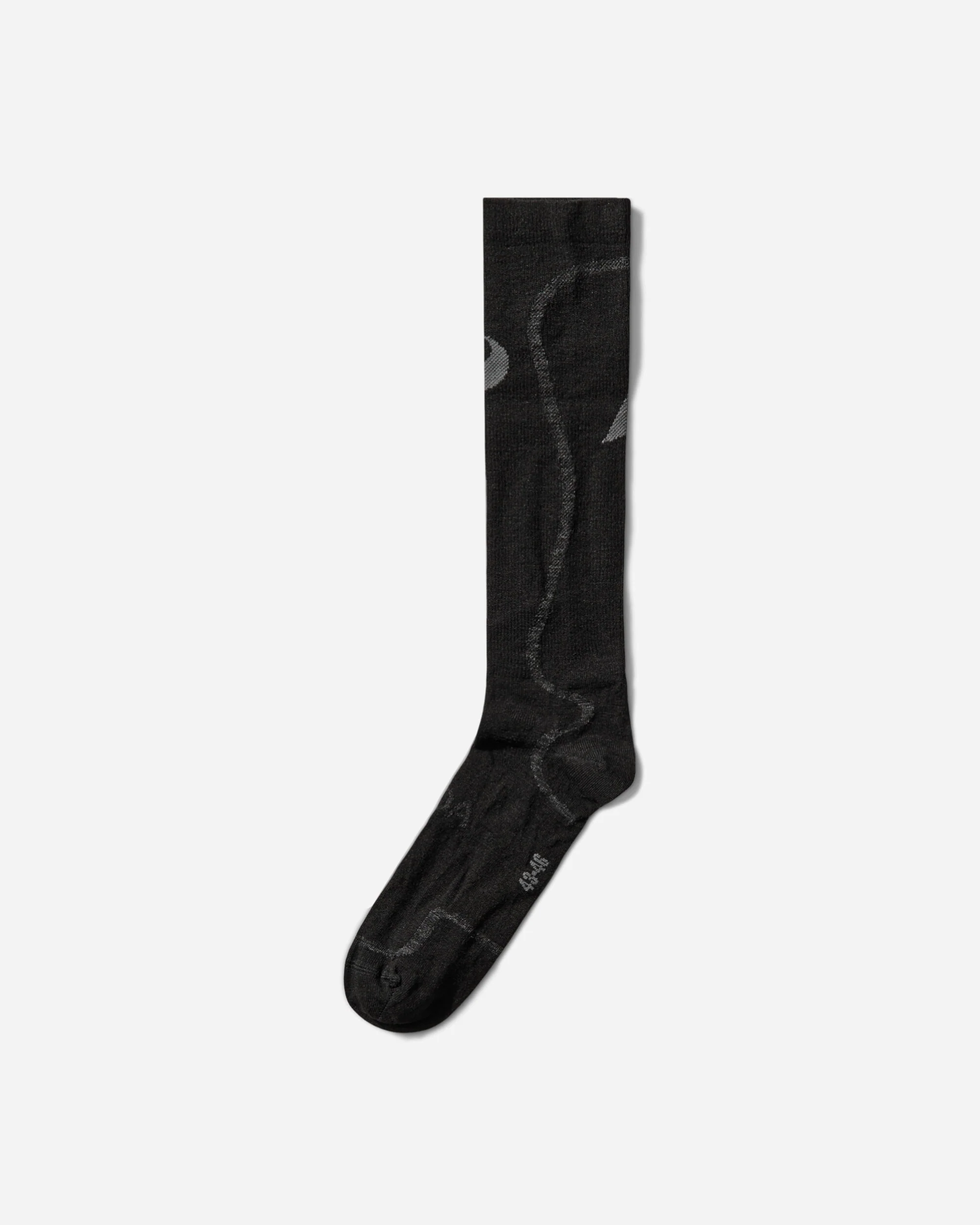 Our Legacy WORK SHOP Merino Knee High Socks Carbon - Image 2