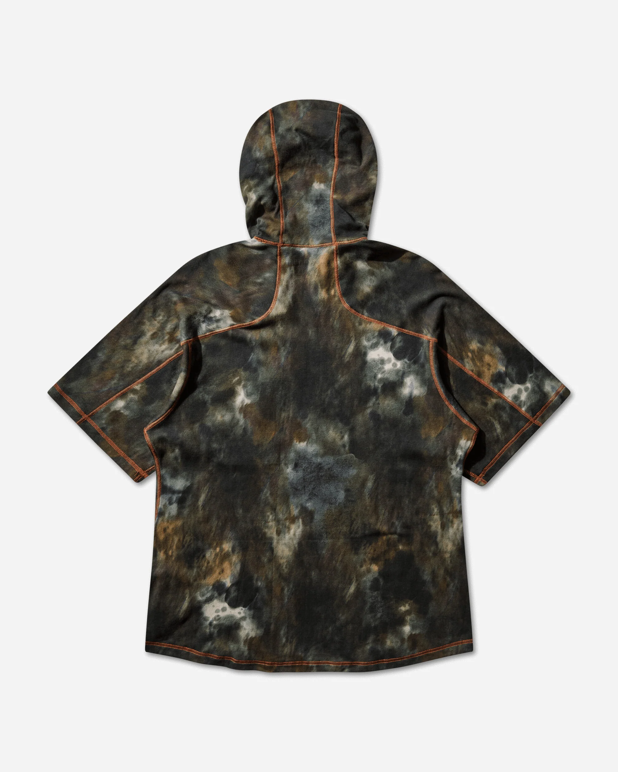and wander Printed Hooded T-Shirt Camo - Image 2