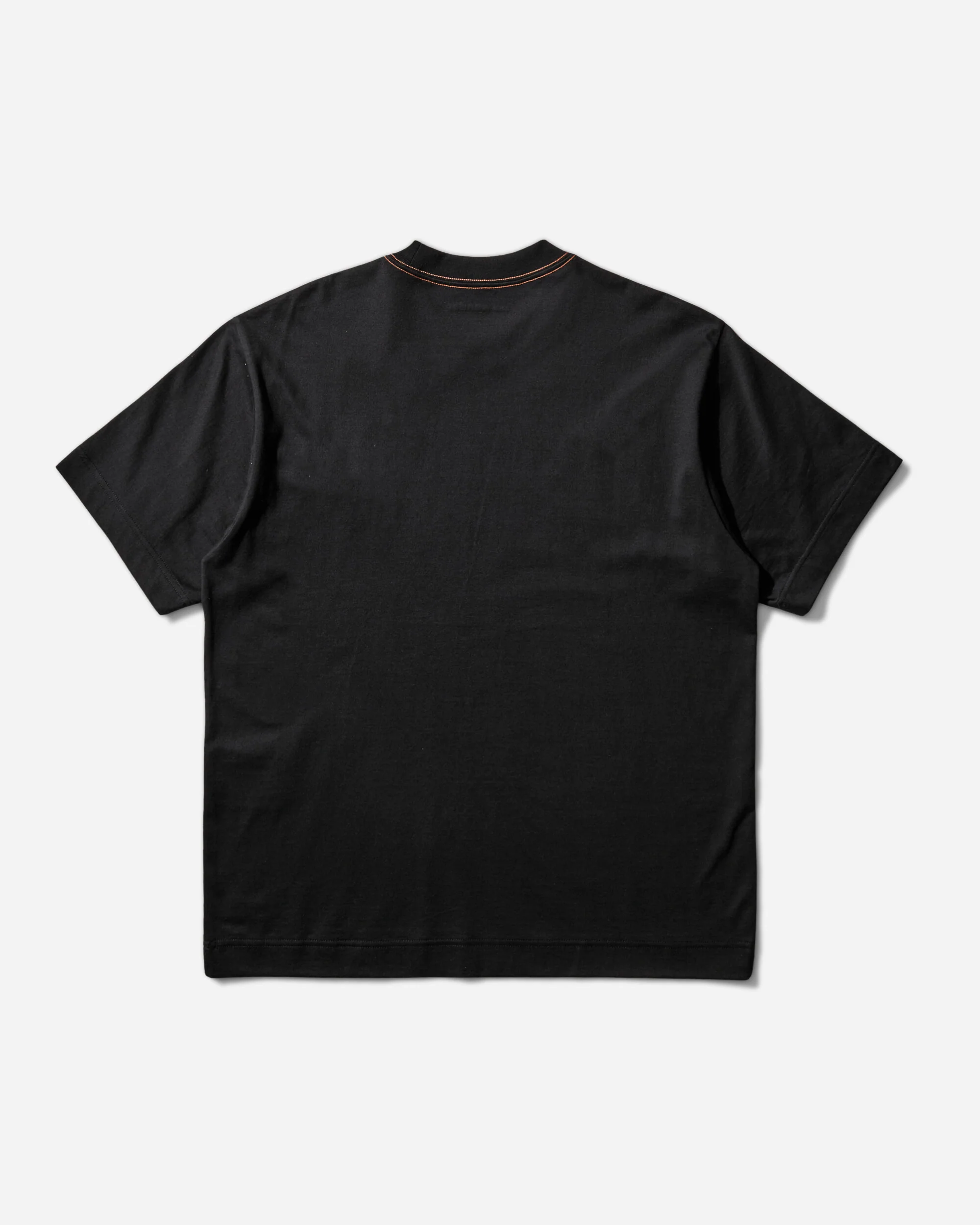 and wander Logo Printed T-Shirt Black - Image 2