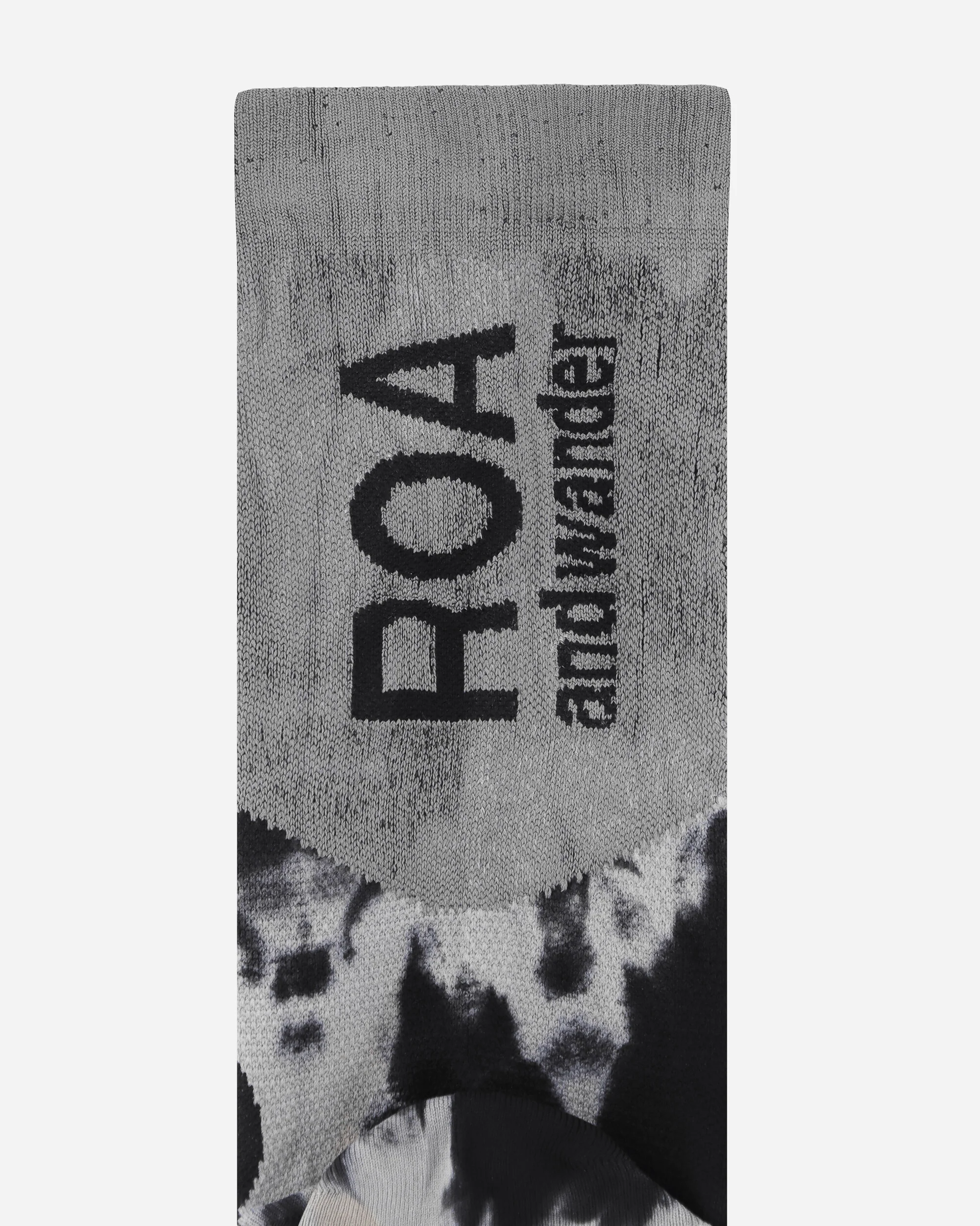 and wander Bones Logo Q-skin Technical Socks Black - Image 3