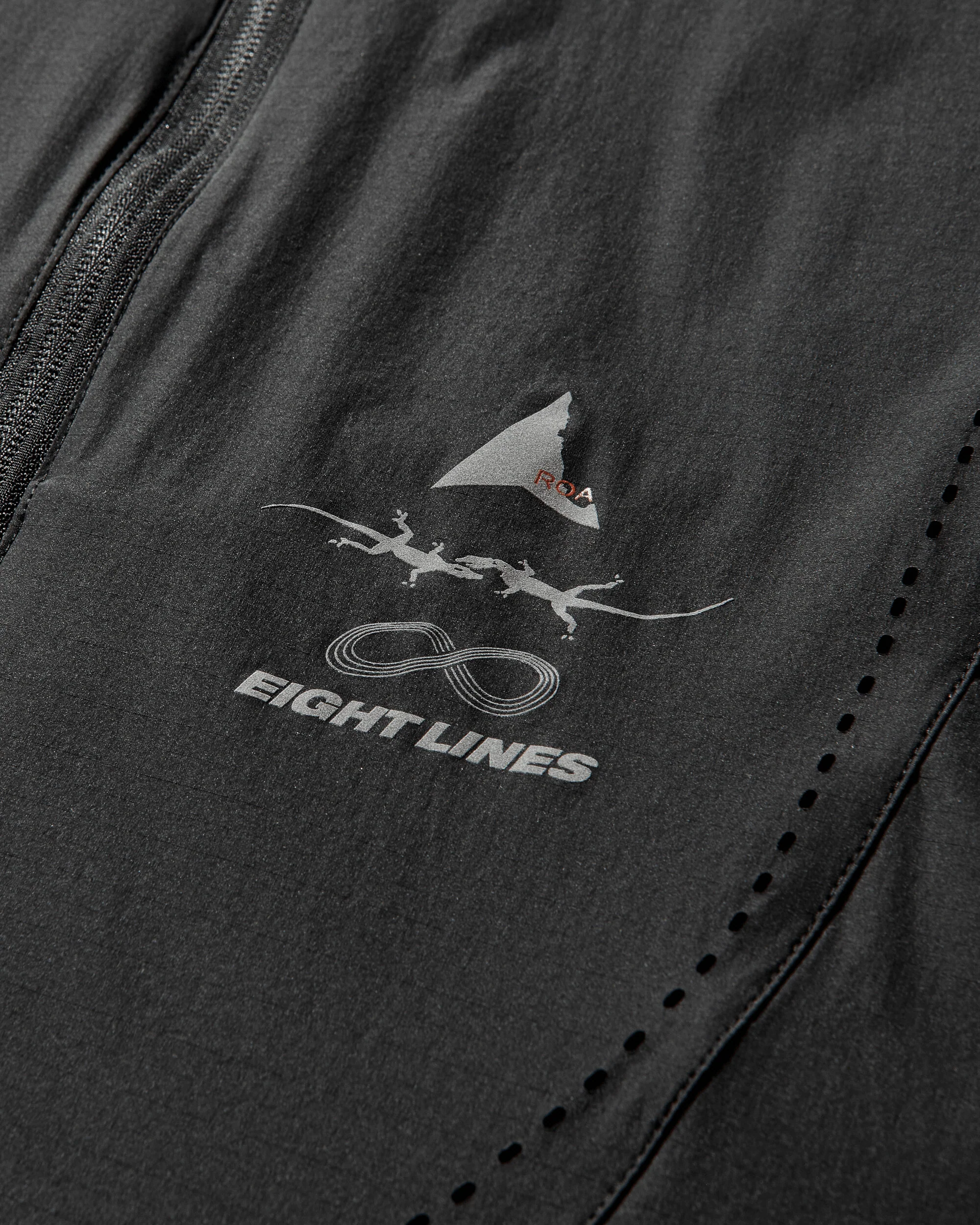Eightlines Hue Packable Wind Jacket Black - Image 3