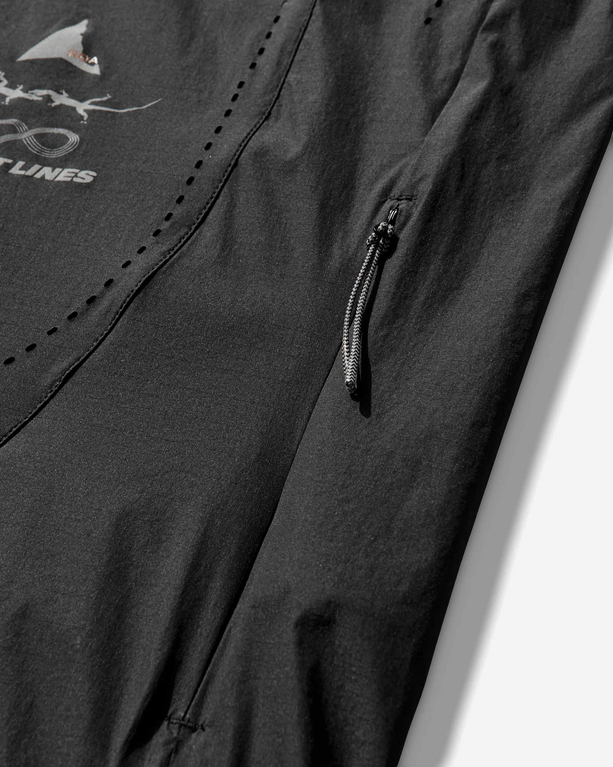 Eightlines Hue Packable Wind Jacket Black - Image 8