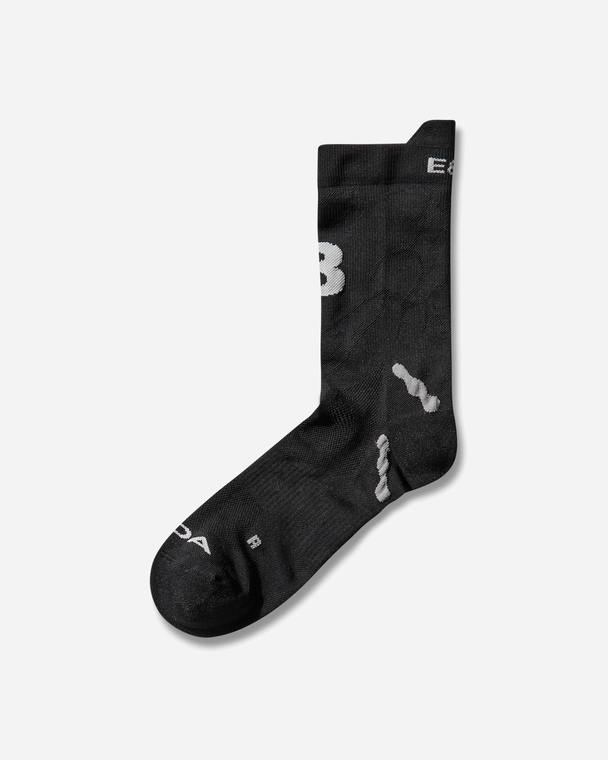 Eightlines RYLI Q-Skin Technical Crew Socks Black - Image 2