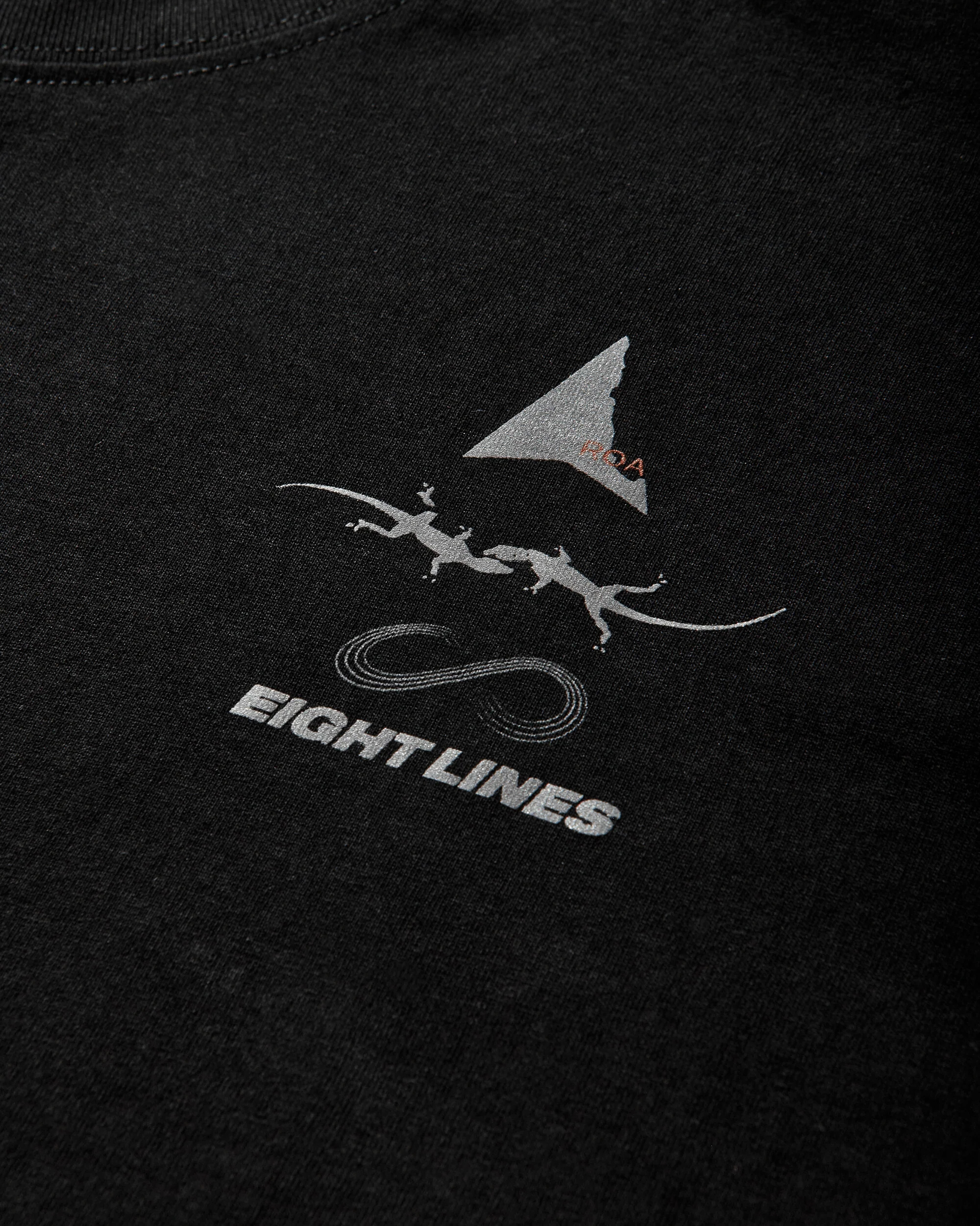 Eightlines T-Shirt Black - Image 5