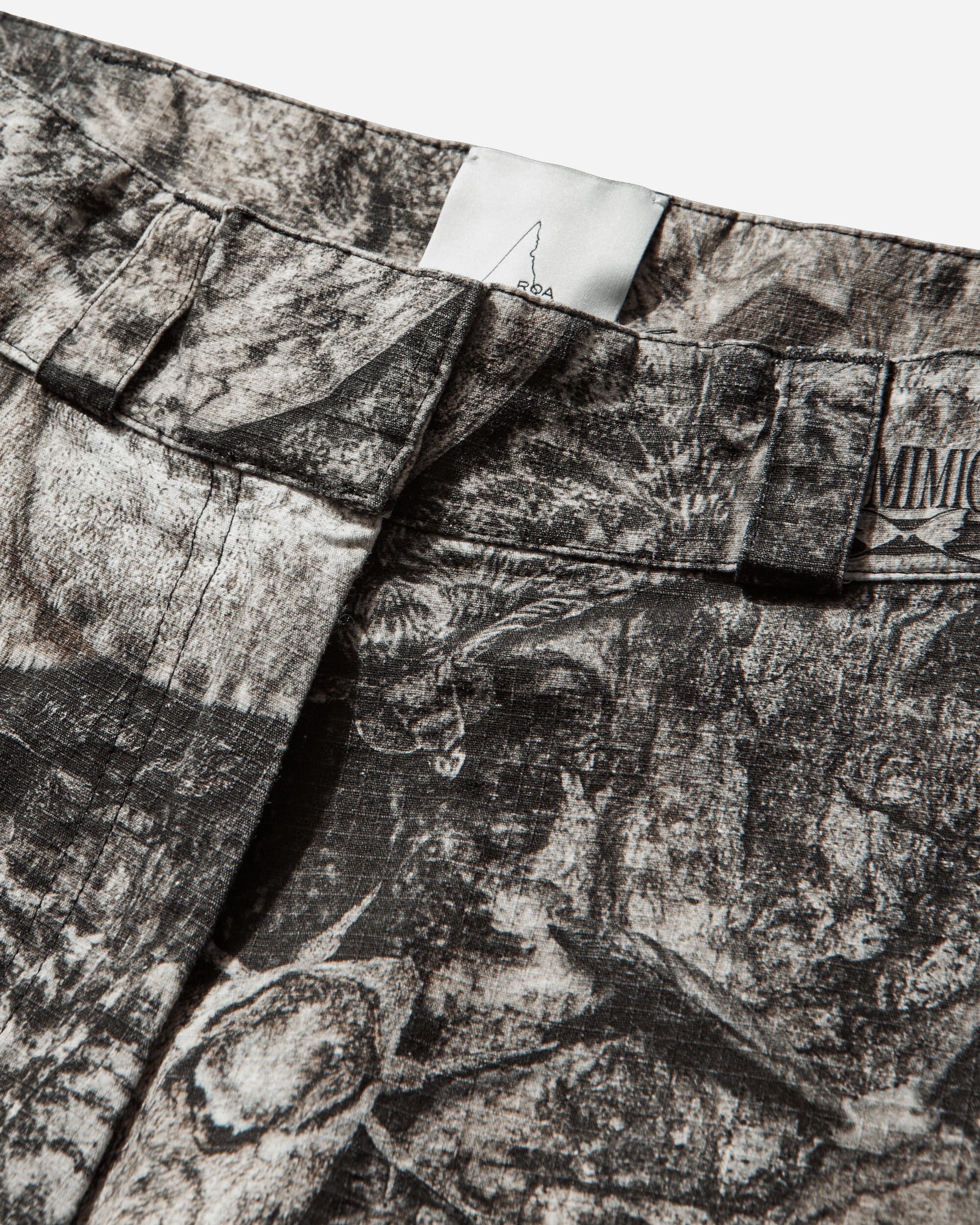Women's Siera Moth Print 3/4 Pant Brown - Image 4