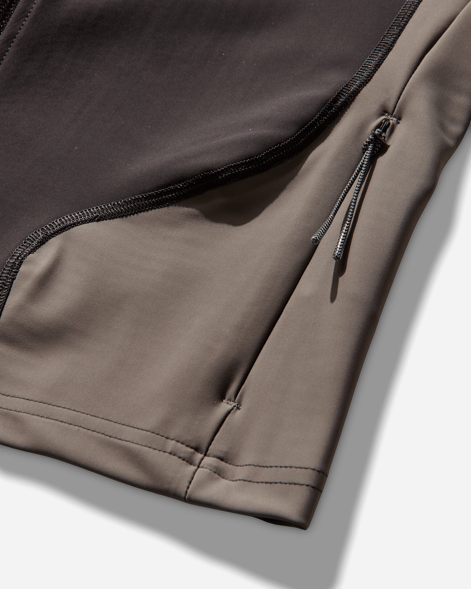 Women's Spine Stretch Hooded Jacket Dark Brown - Image 3