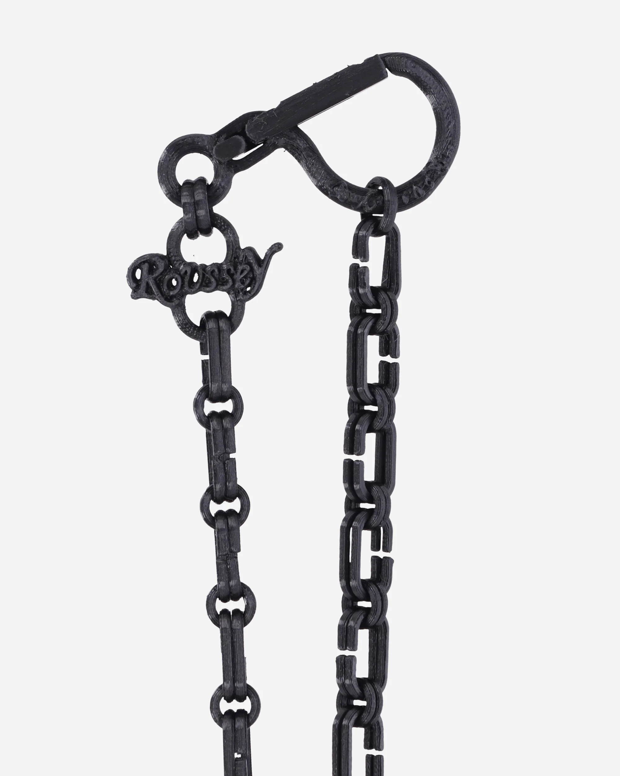 Crush Pendant Necklace Black - Image 6